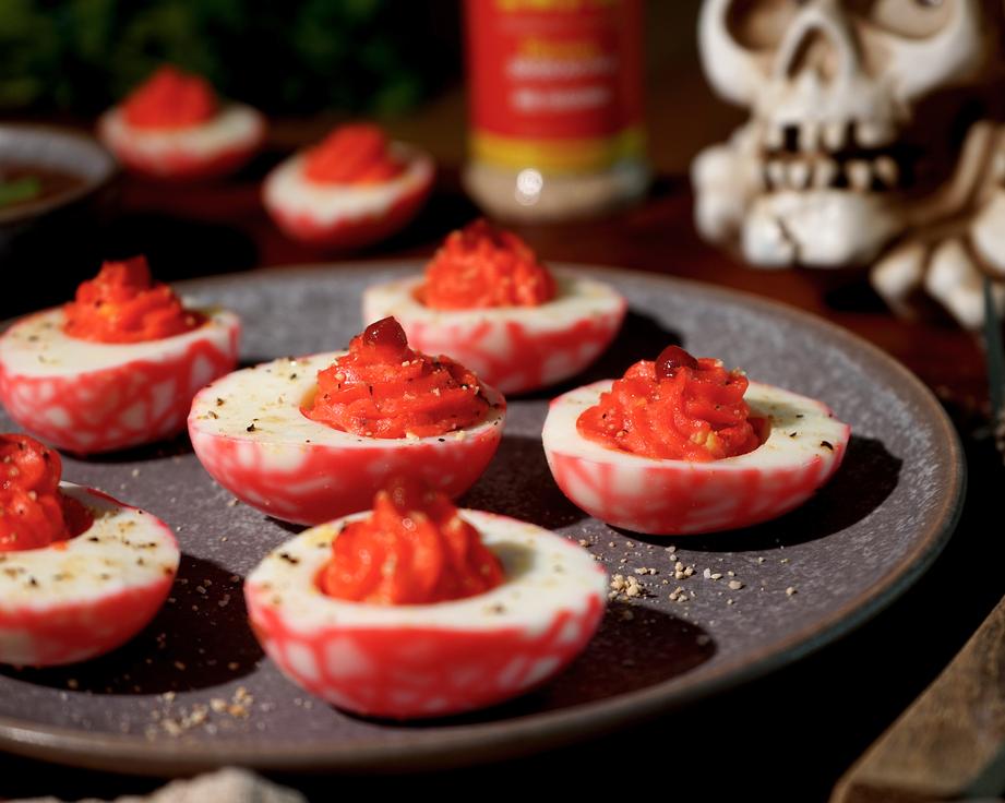 Devilled eggs
