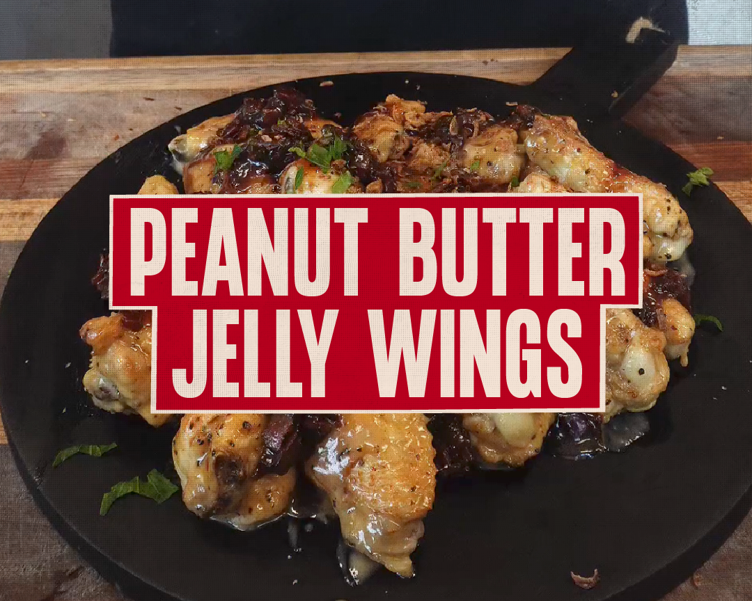 Peanut Butter and Jelly Wings