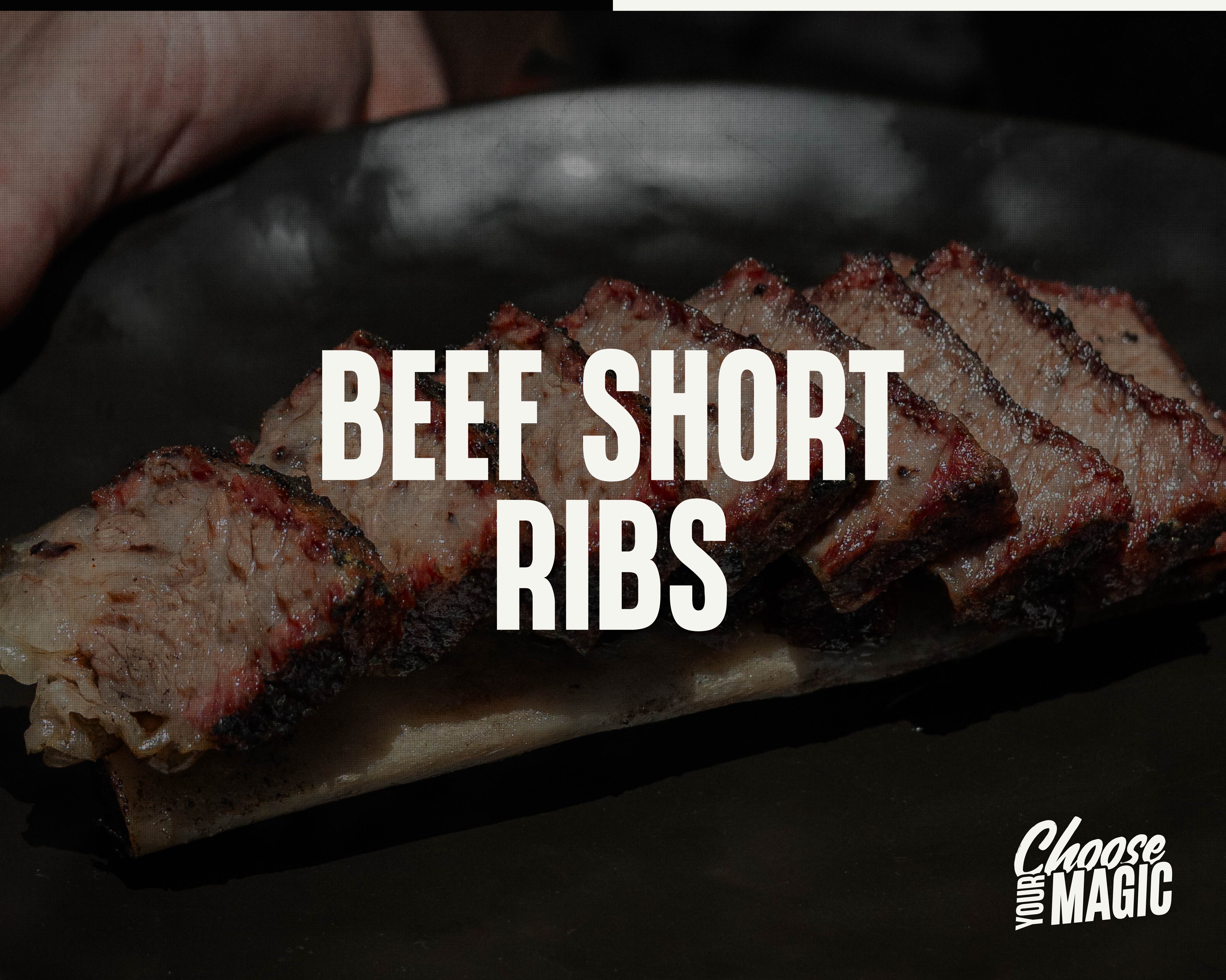Black & White Magic Beef Short Ribs
