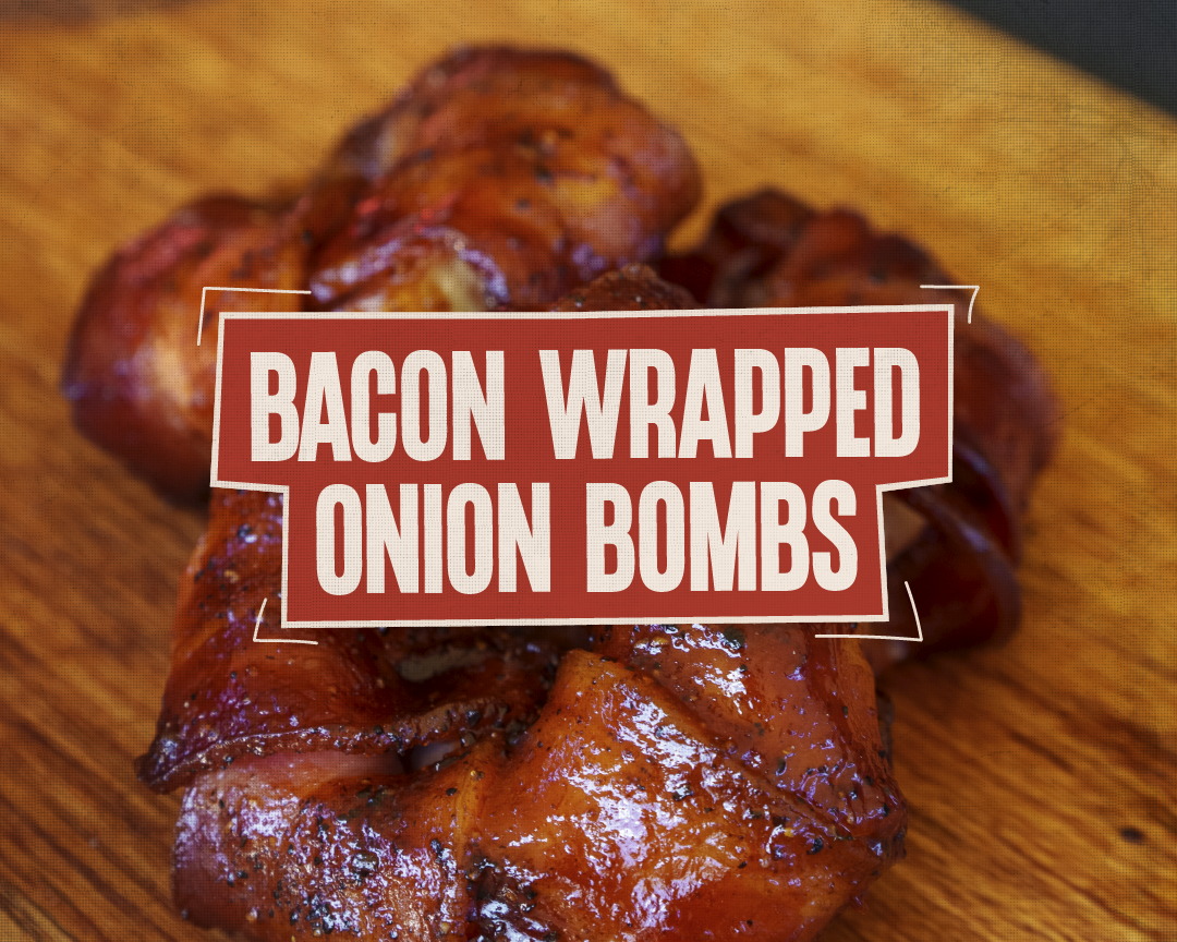 Bacon Wrapped Onion Bombs