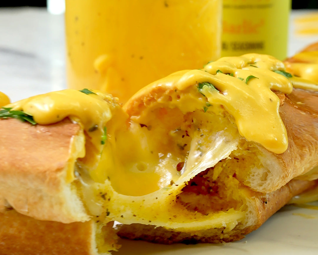 Cheese² Garlic Bread
