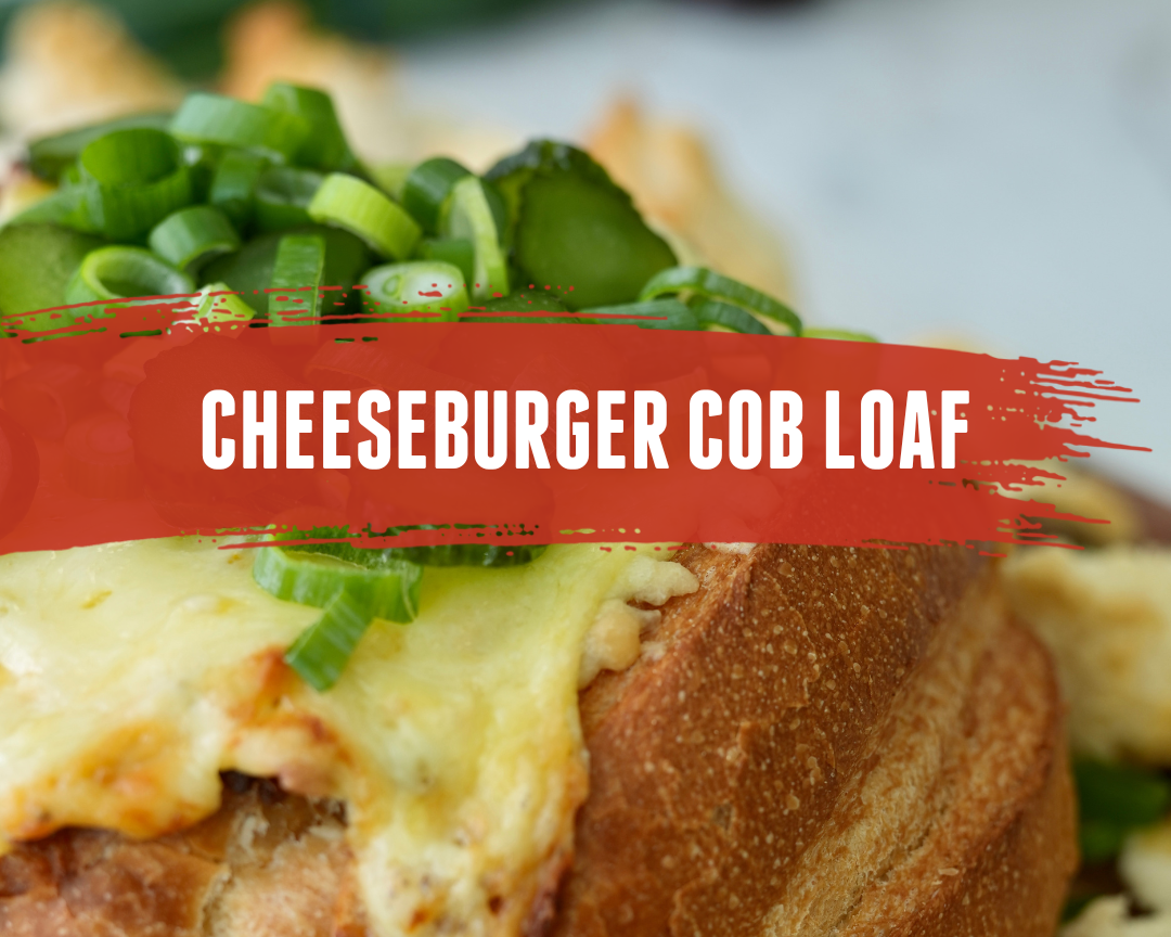 Cheeseburger Cob Loaf