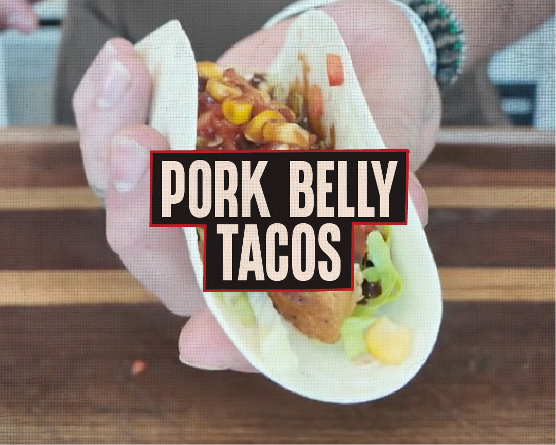 Hog Dust Pork Belly Tacos