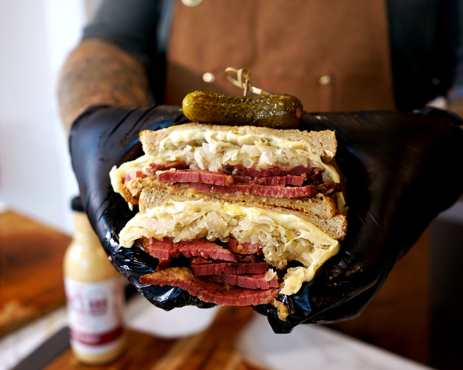 Brisket Pastrami Reuben