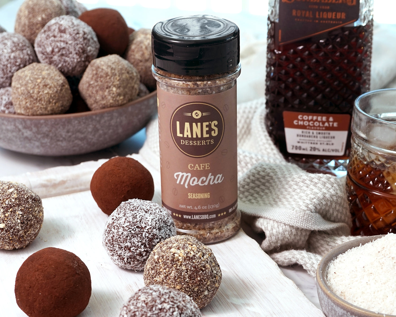 Cafe Mocha Rum Balls