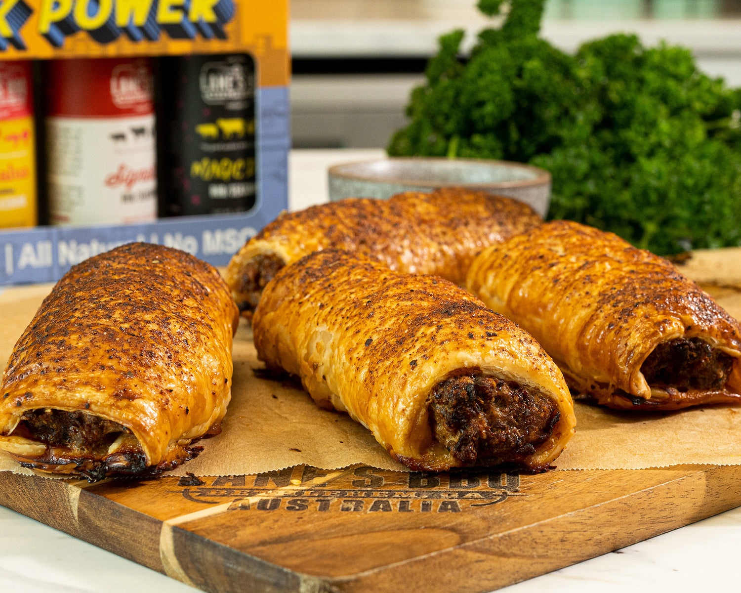 Pork Power Packed Sausage Roll!