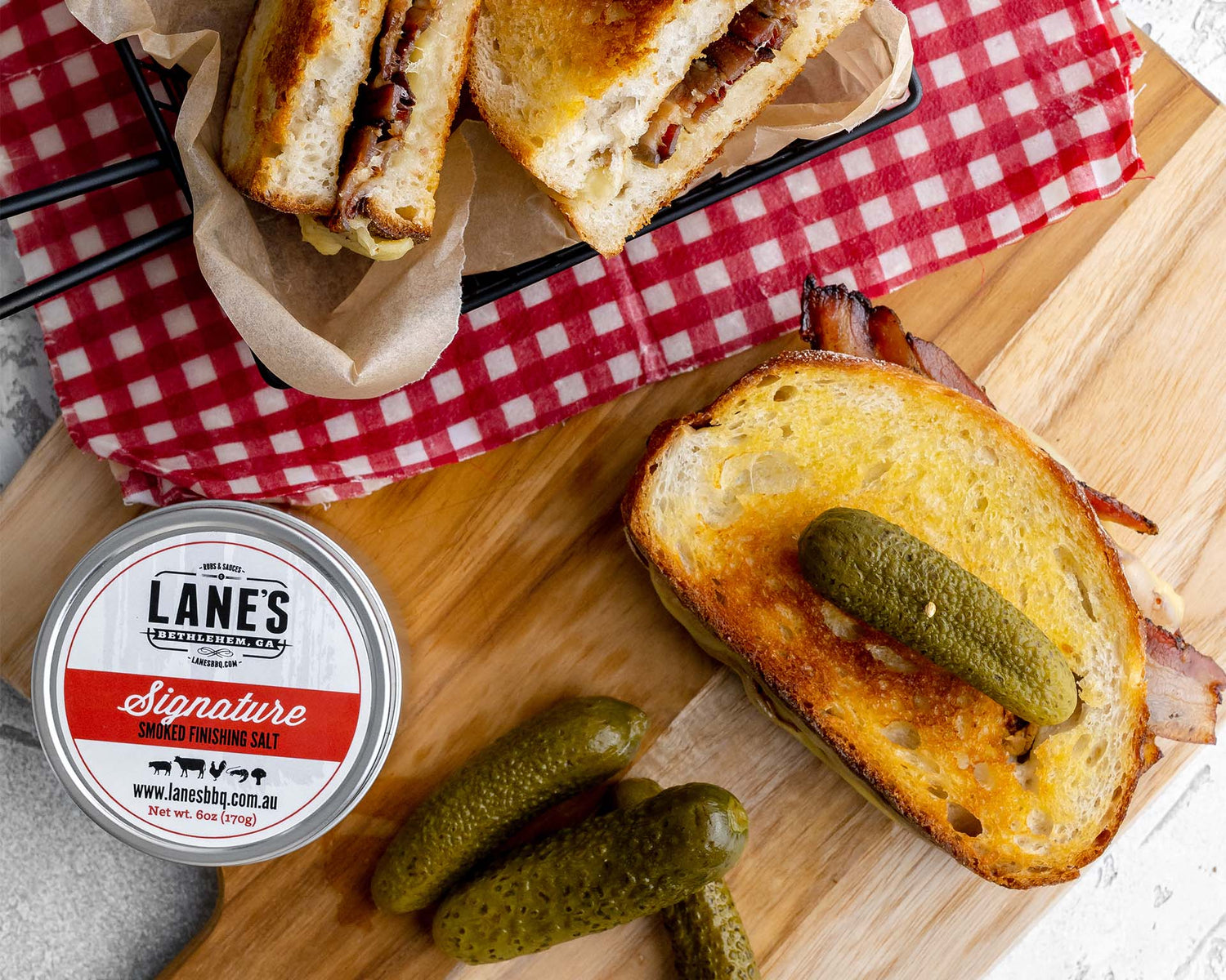 SIGNATURE SWISS CHEESE & BACON TOASTIE