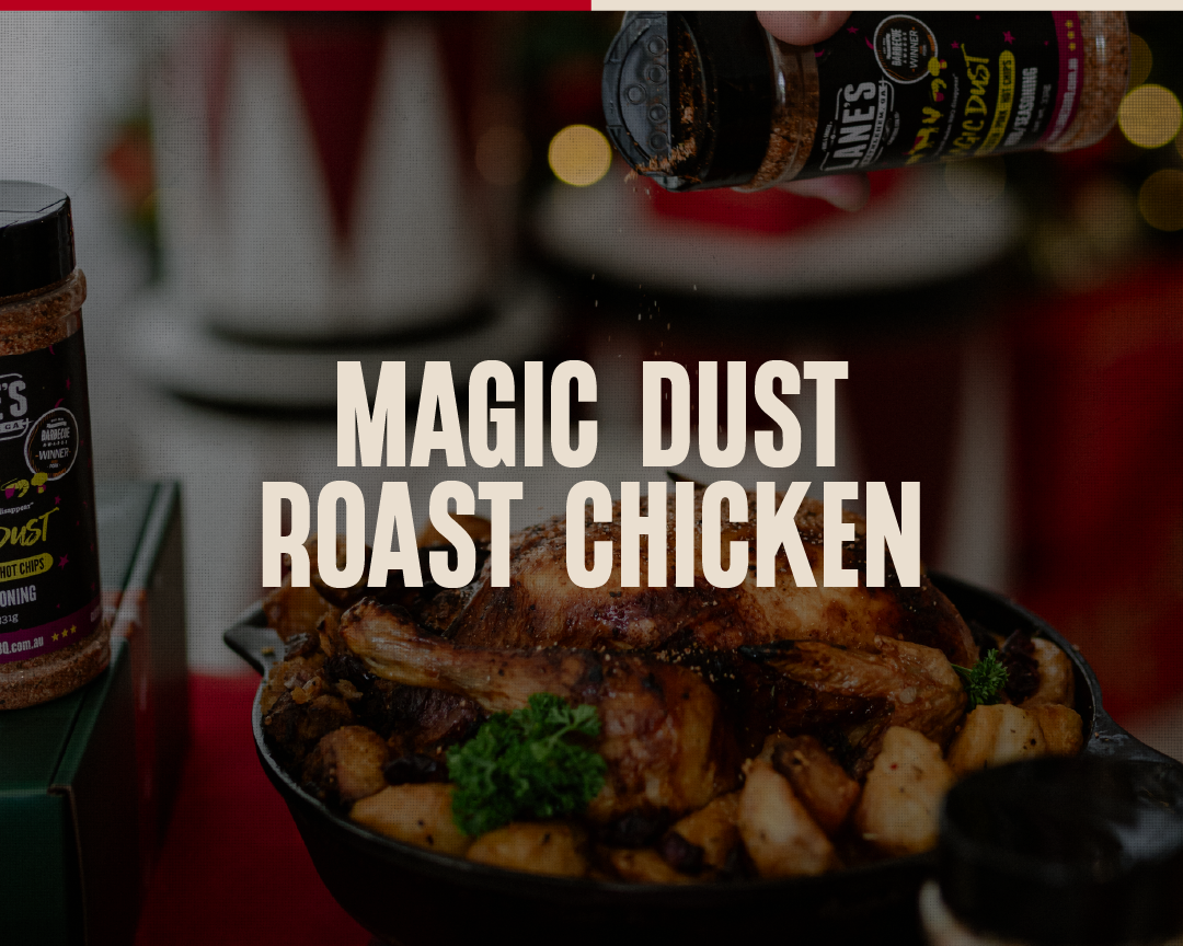 MAGIC DUST CHRISTMAS ROAST CHICKEN