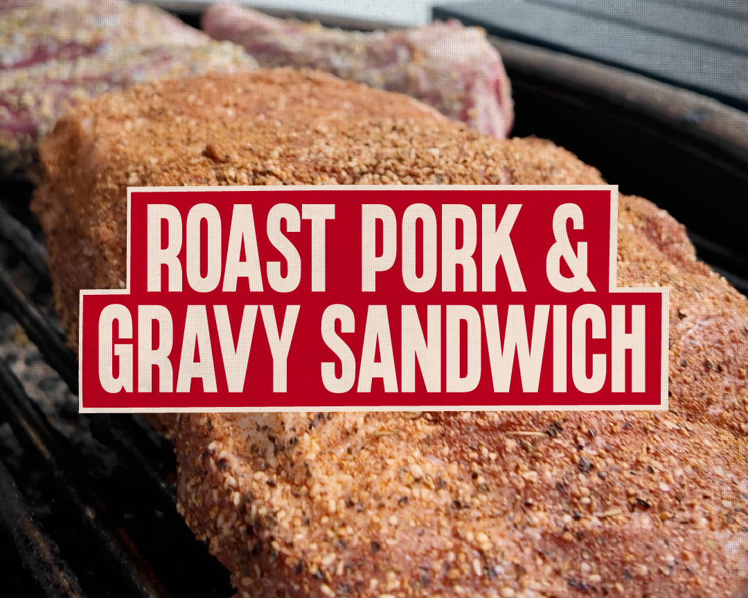 Signature Roast Pork and Gravy Sandwich