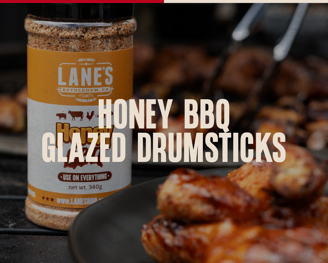 HONEY BBQ GLAZED DRUMSTICKS