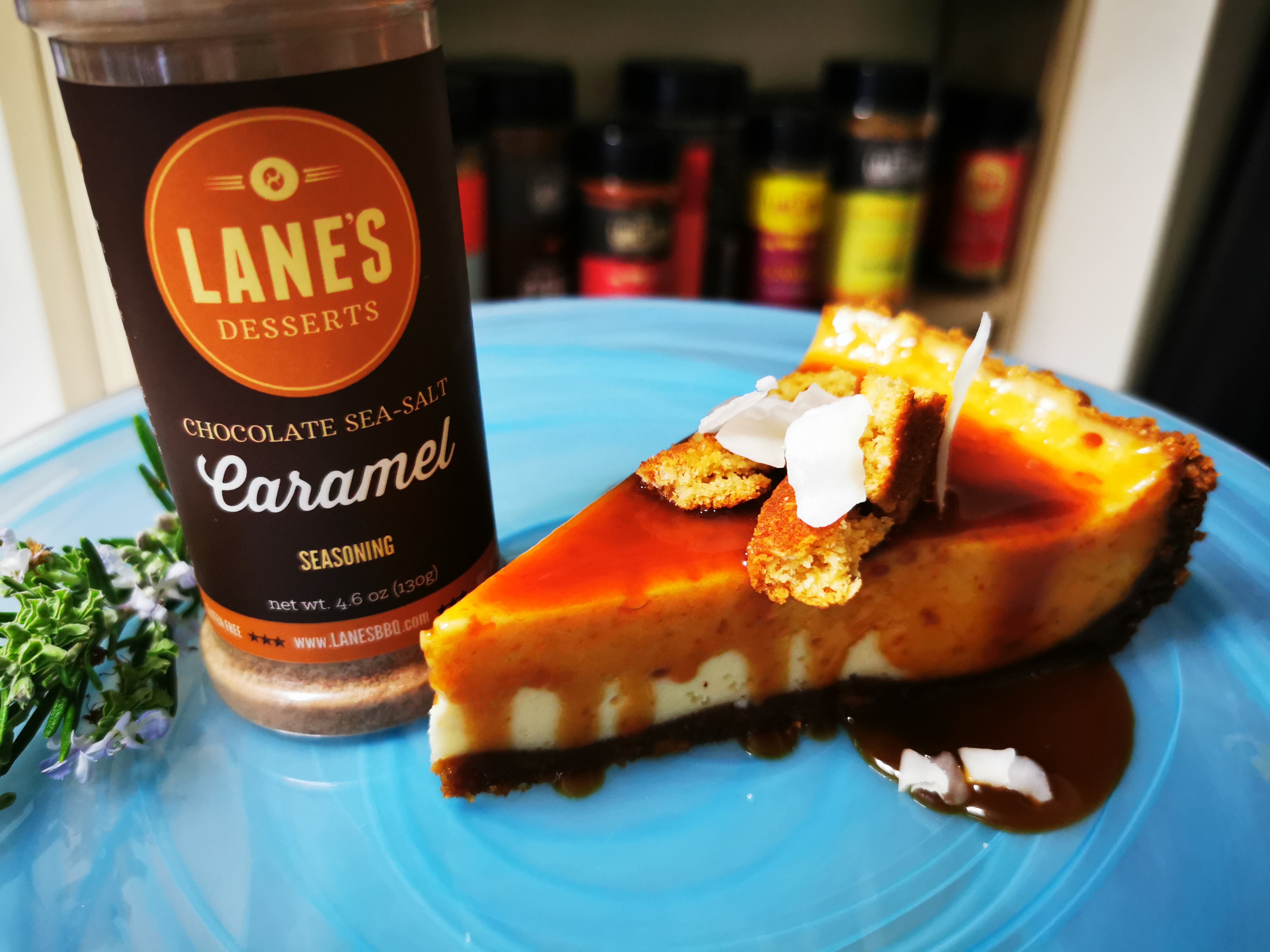 Anzac Caramel Cheesecake