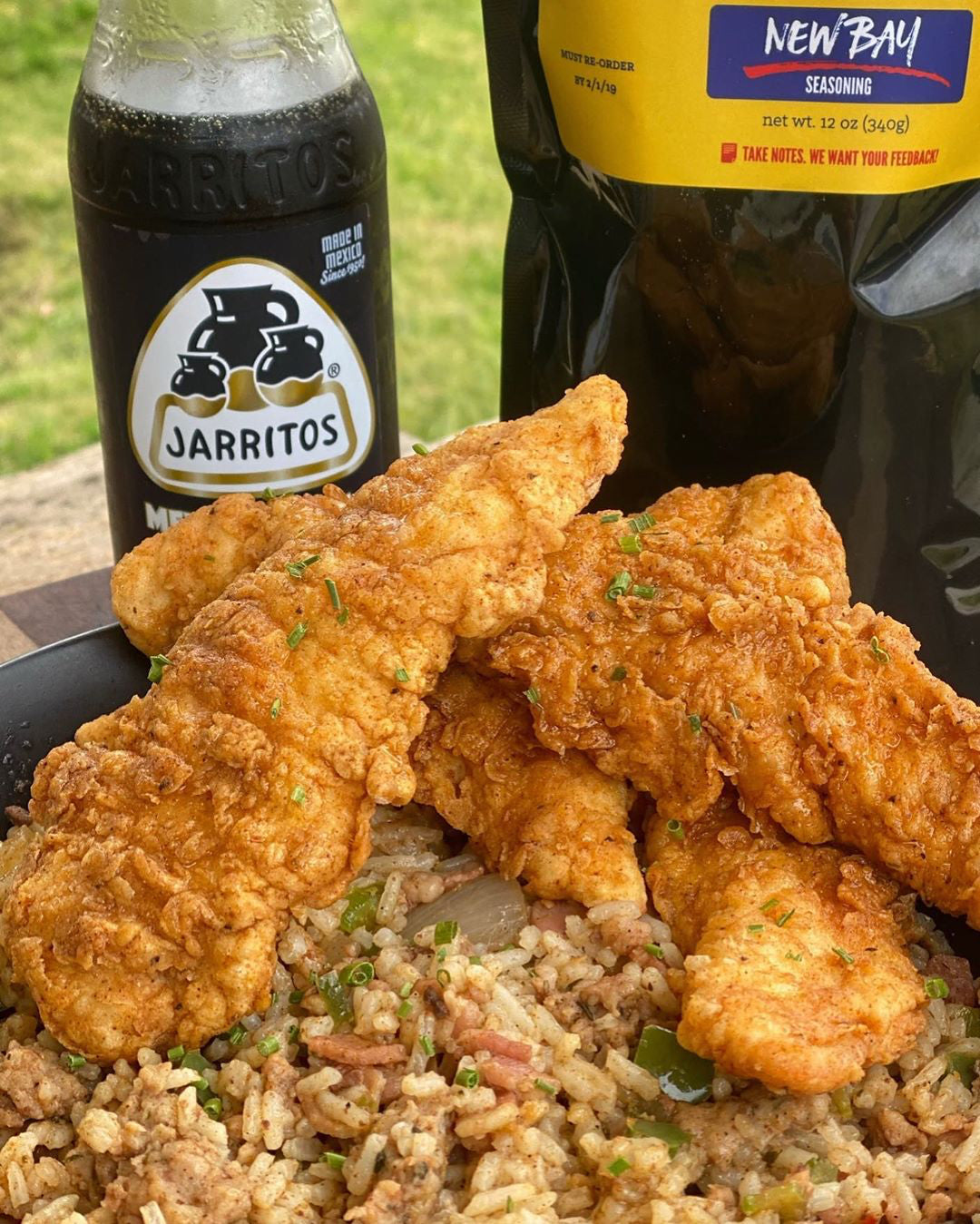NEW BAY FRIED CHICKEN & DIRTY RICE