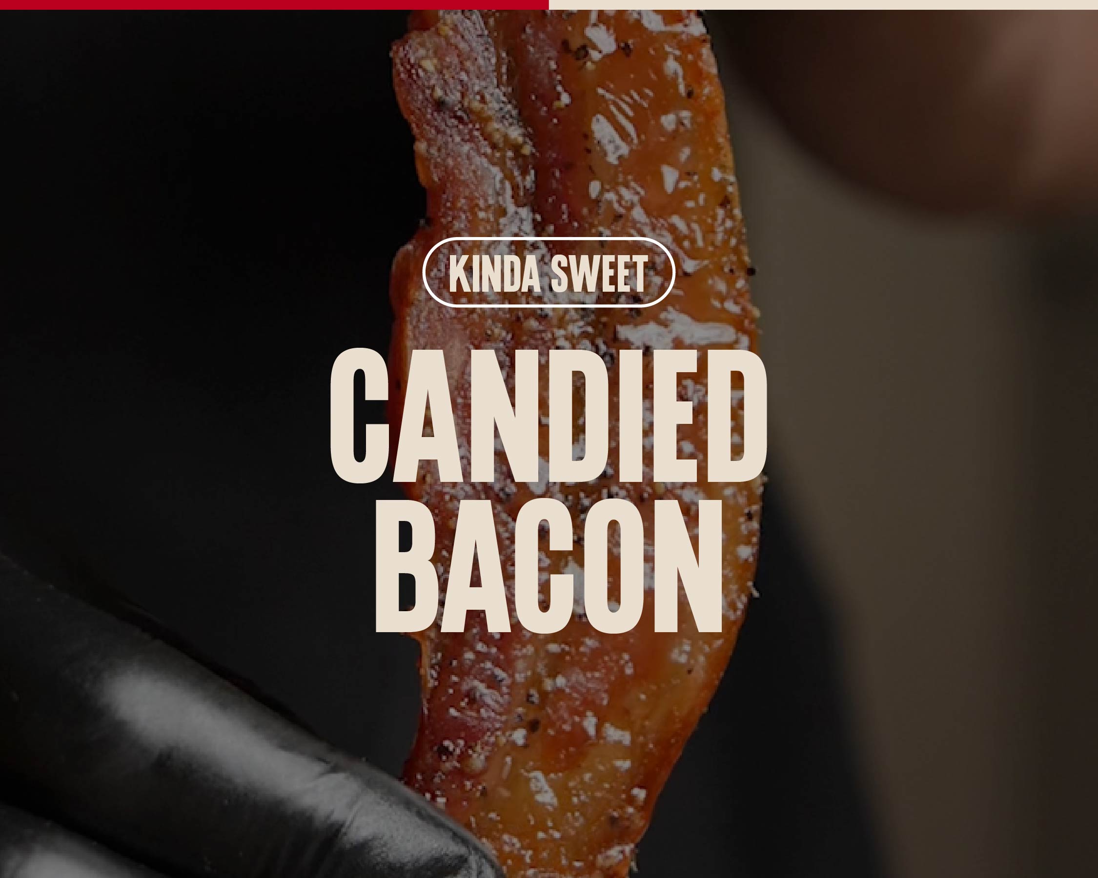 Kinda Sweet Candied Bacon