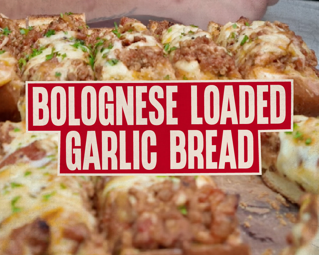 Bolognese Loaded Garlic Bread