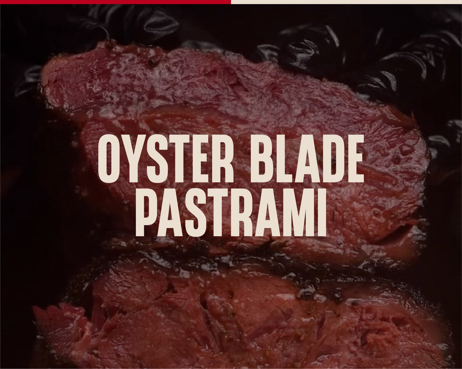 SPG Smoked Brined Oyster Blade