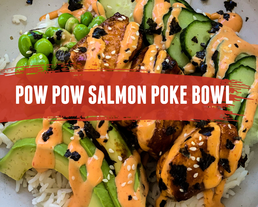 POW POW Salmon Poke Bowl