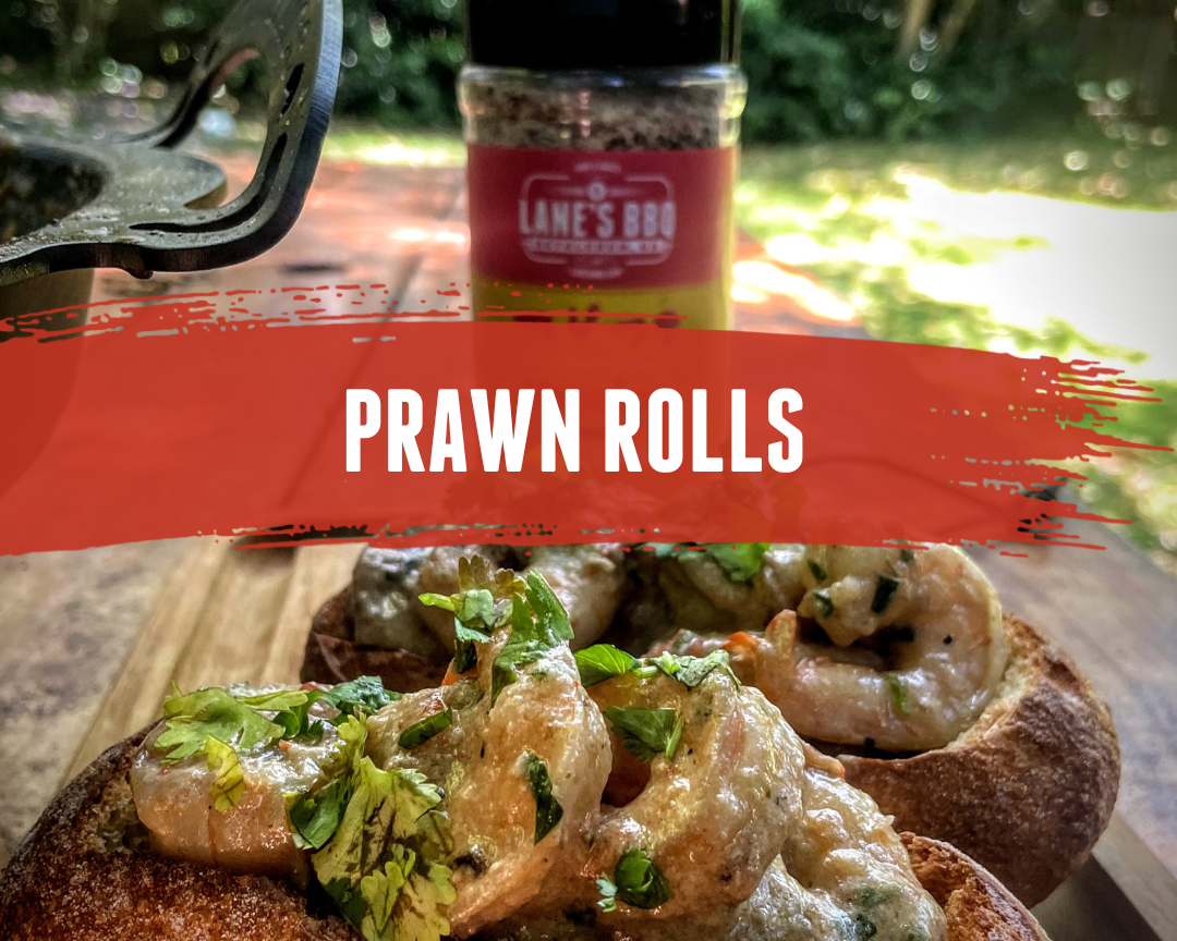 South American Pacific and Hawaiian Prawn Rolls