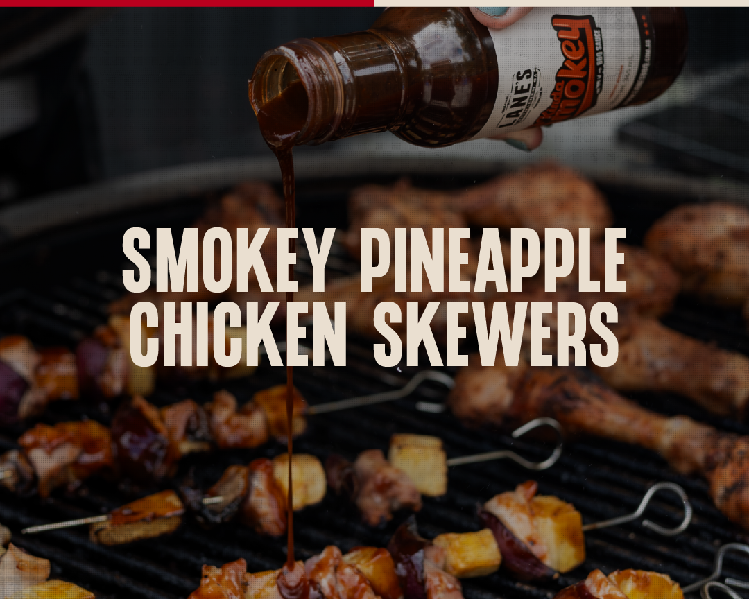KINDA SMOKEY PINEAPPLE CHICKEN SKEWERS