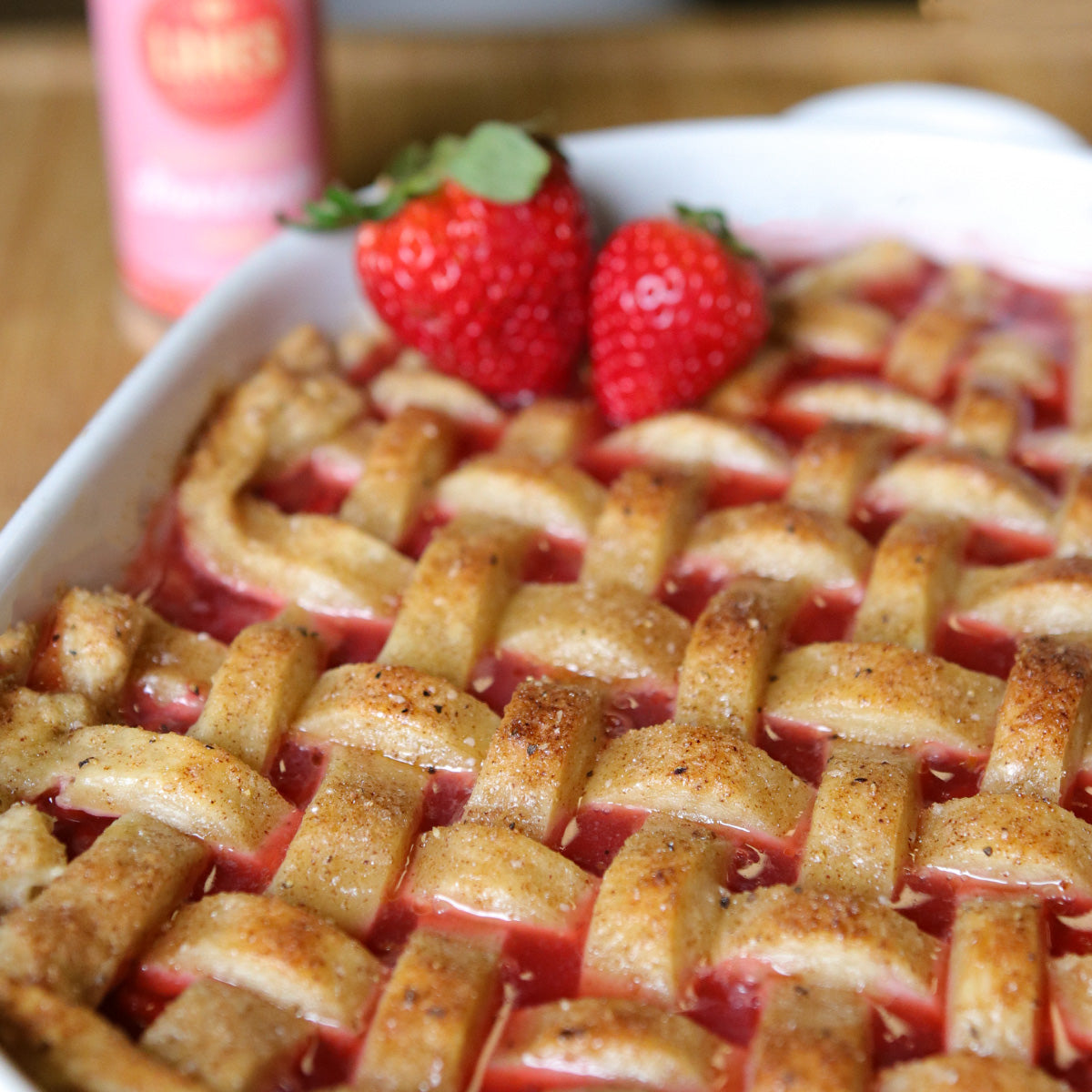 SMOKED STRAWBERRY PIE