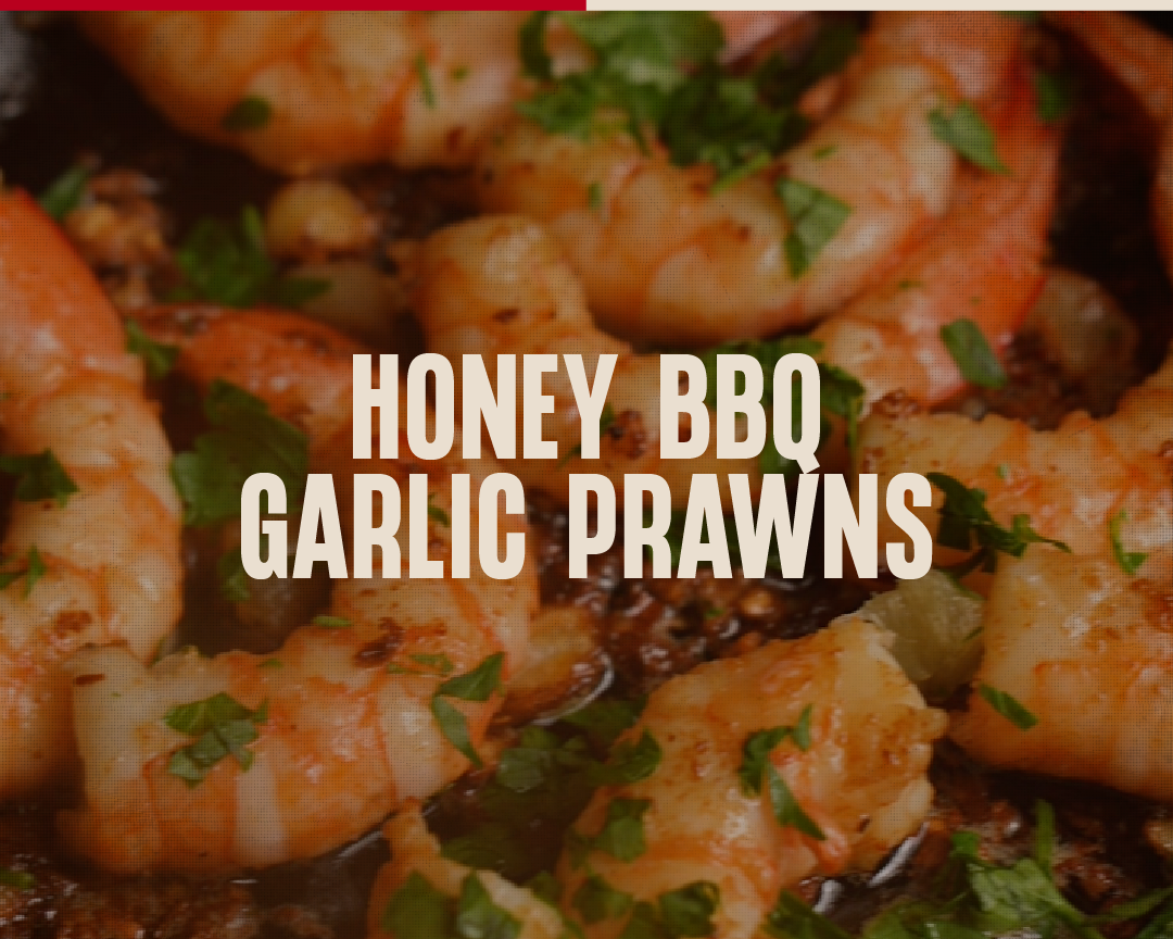 Honey BBQ Garlic Prawns