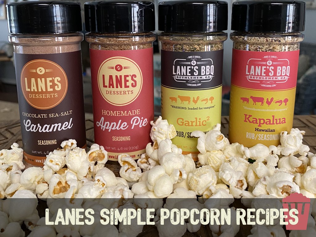 HOW TO FLAVOUR YOUR POPCORN USING LANE'S SEASONINGS