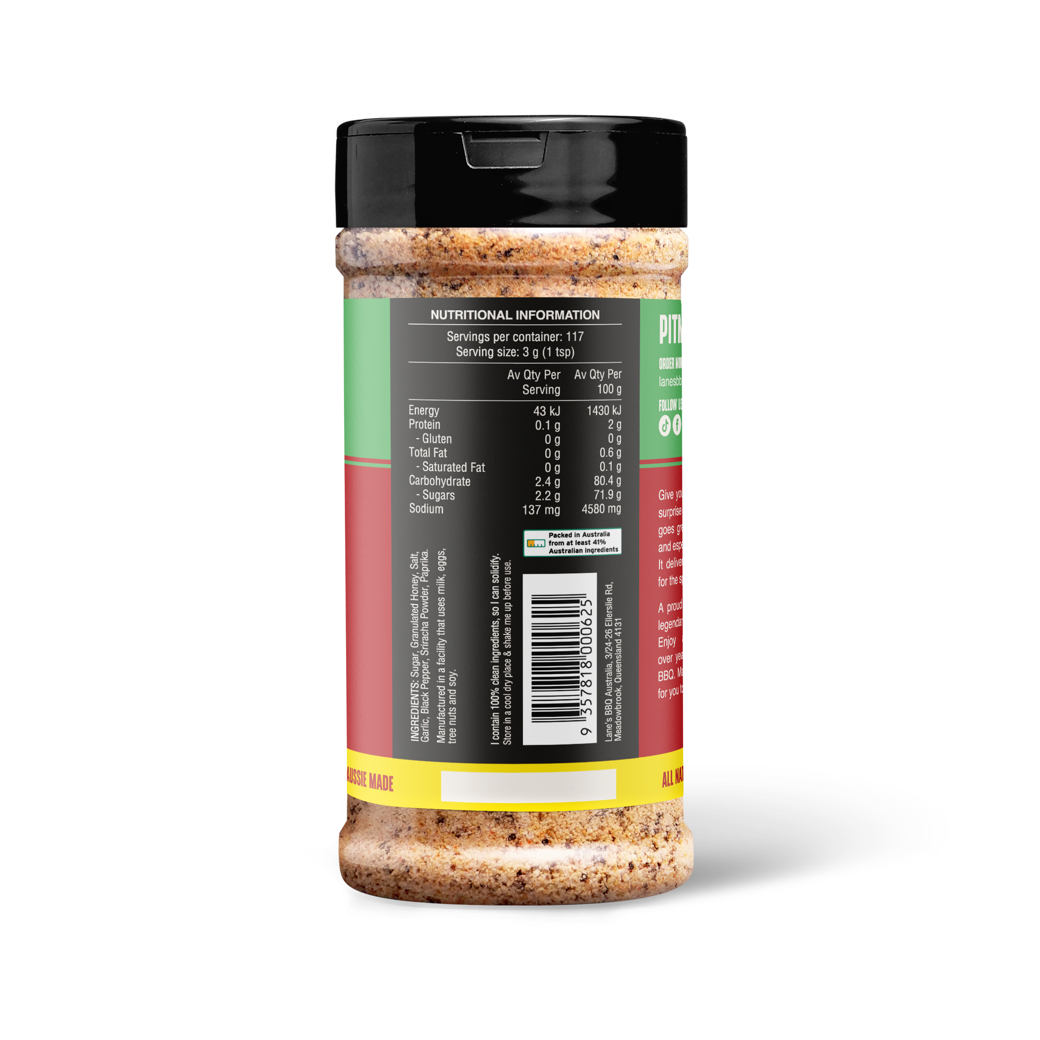 Honey Sriracha Rub