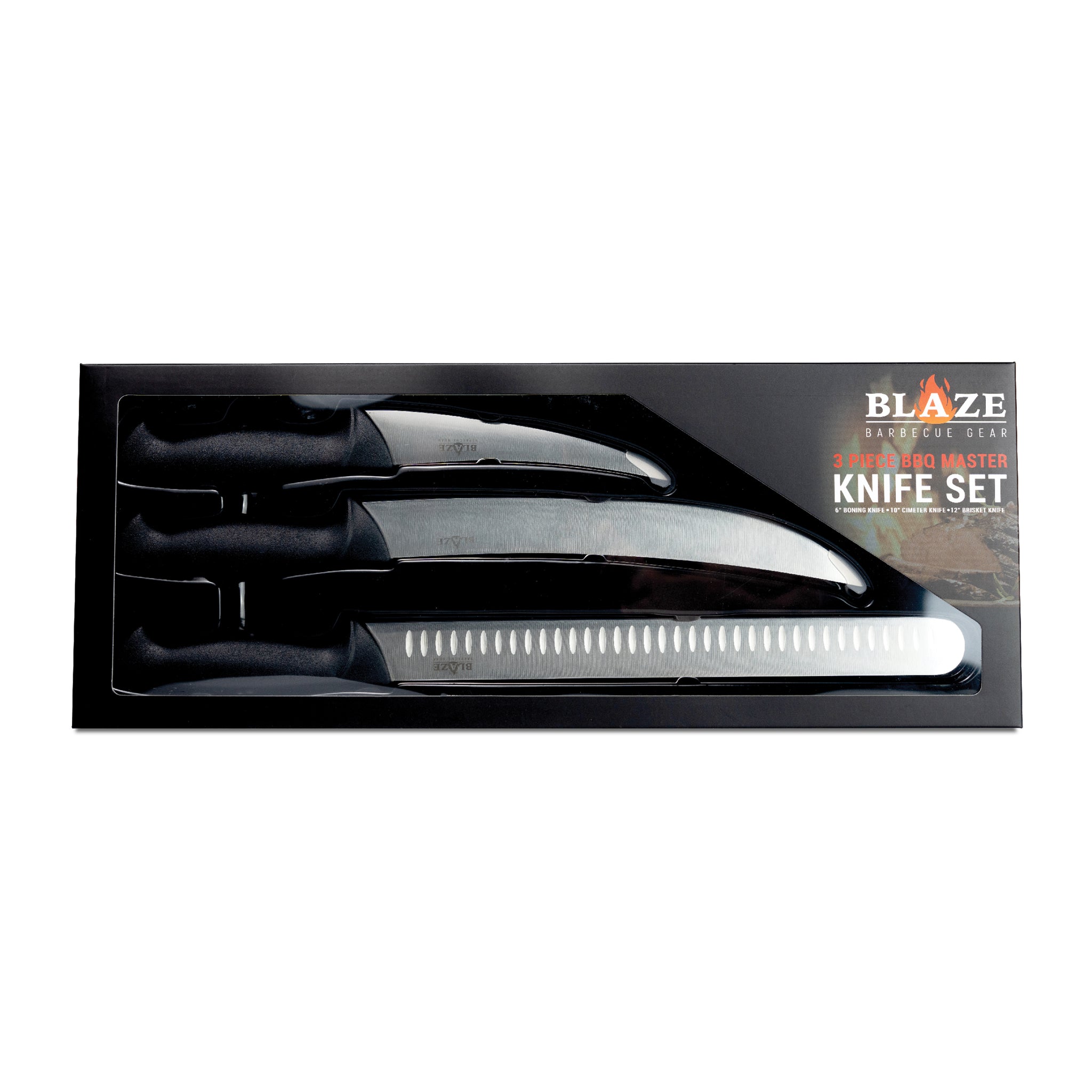 Blaze BBQ 3 Piece Knife Set