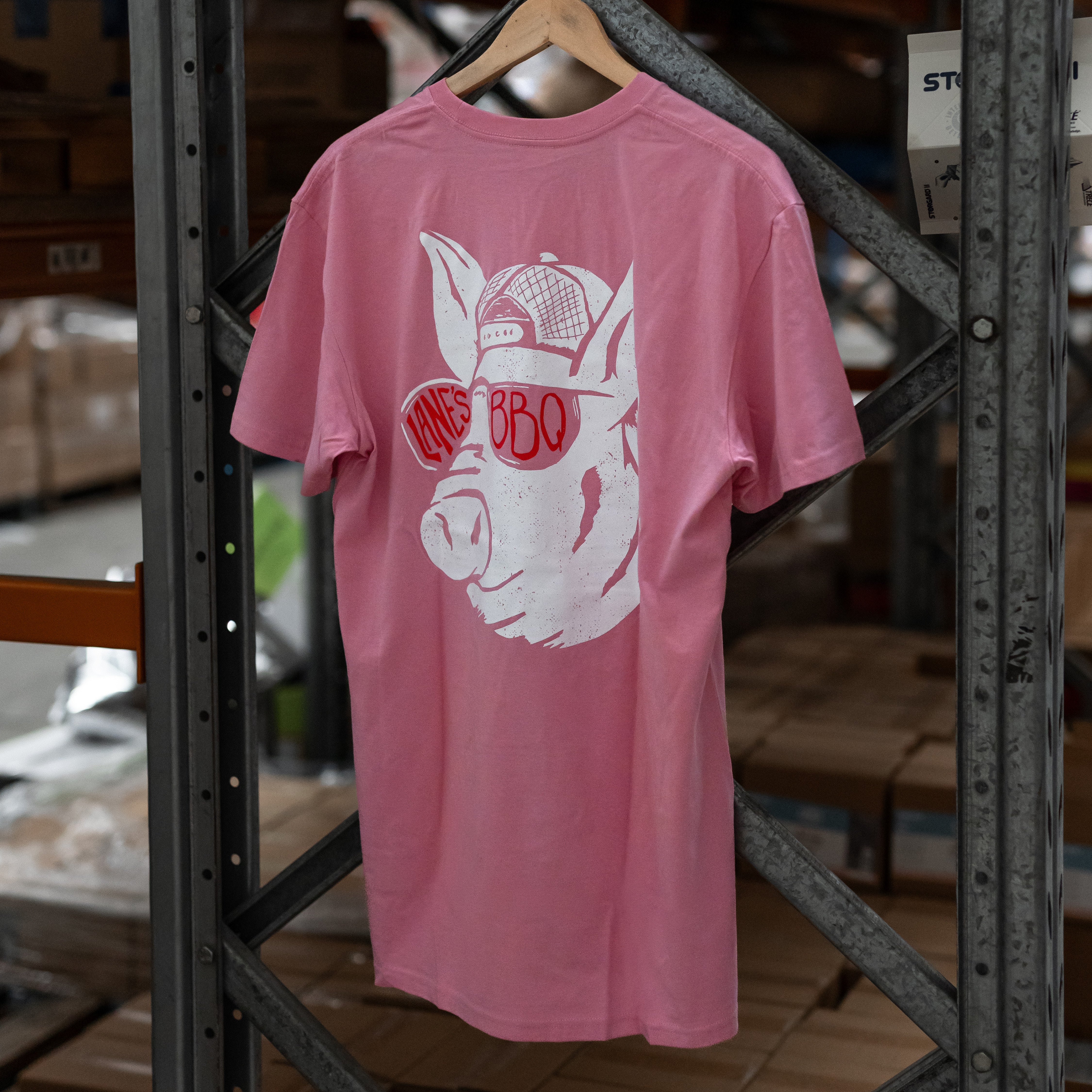 Pig Head Shirt - Pink