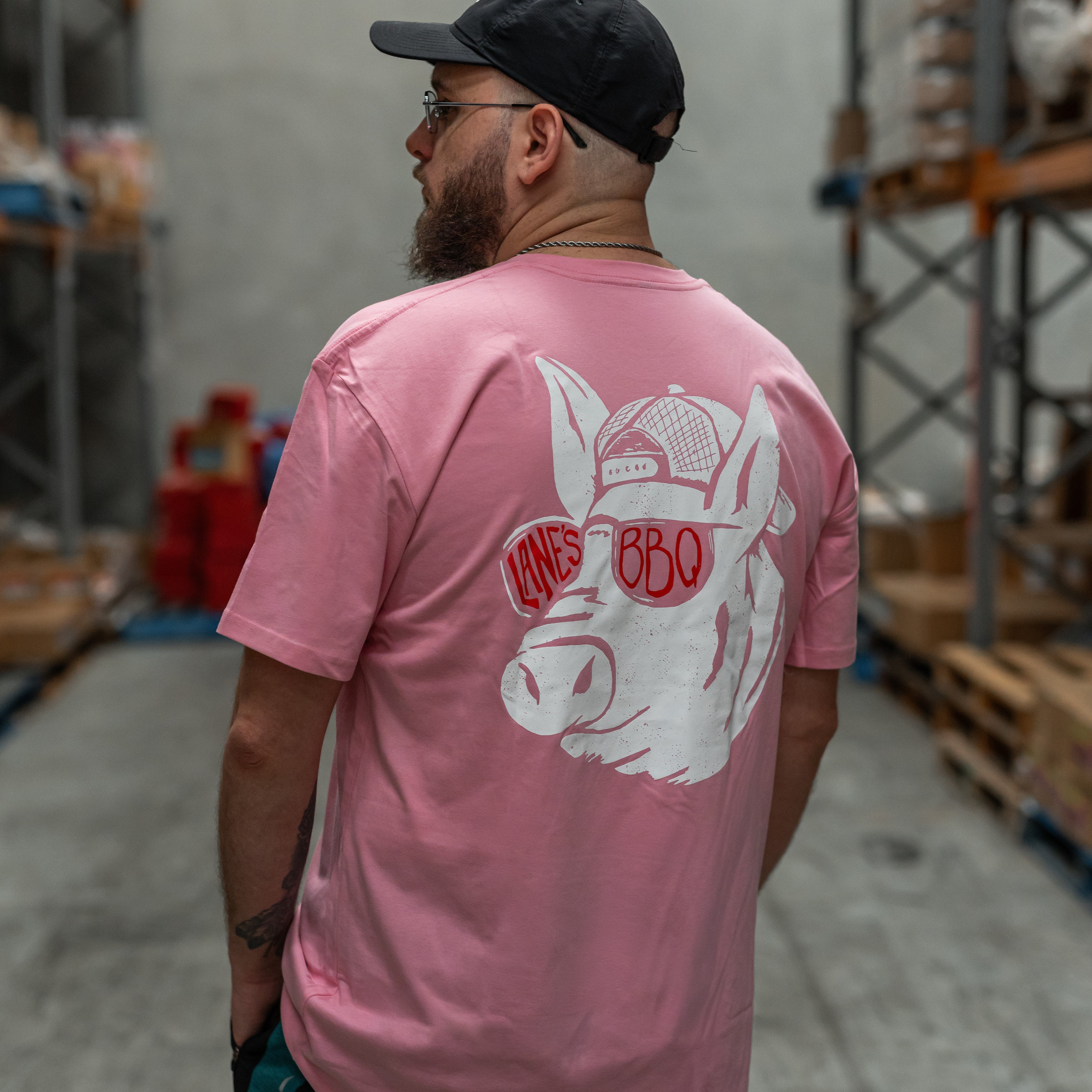 Pig Head Shirt - Pink