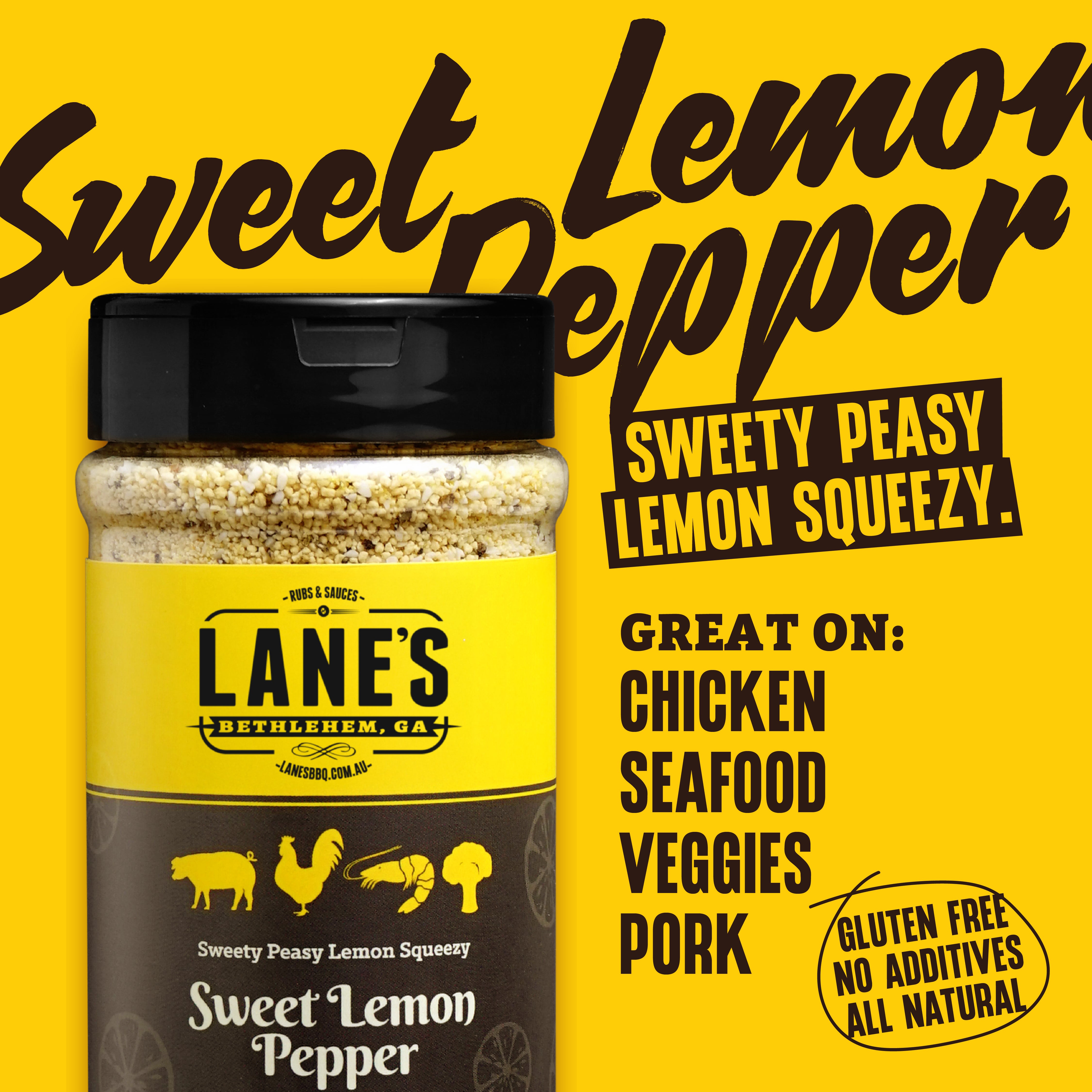 Sweet Lemon Pepper Rub