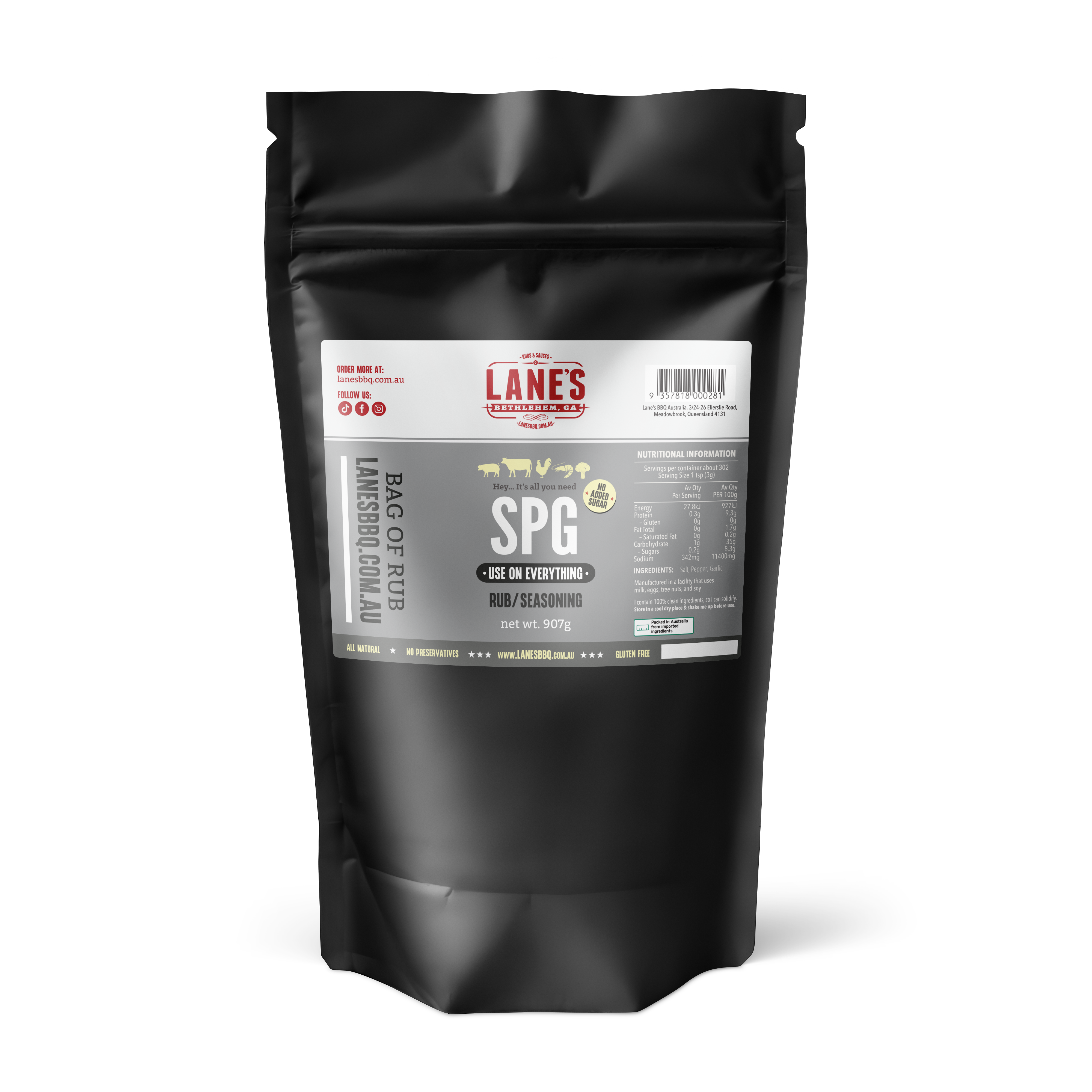SPG (Salt, Pepper, Garlic)