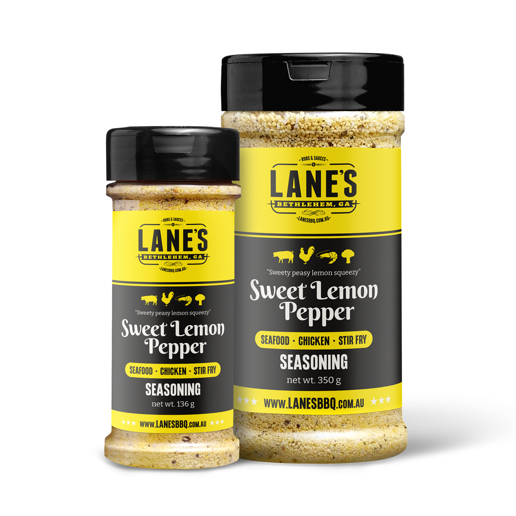 Sweet Lemon Pepper Rub