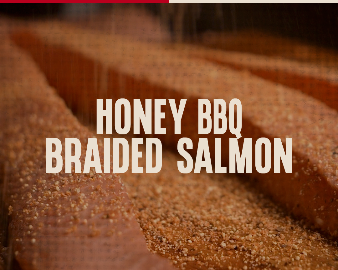 Honey BBQ Braided Salmon