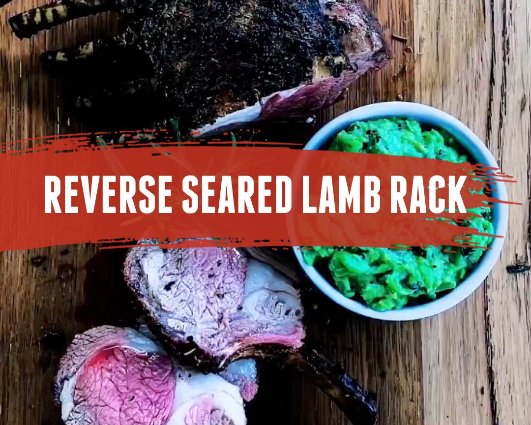 Reverse Seared Lamb Rack