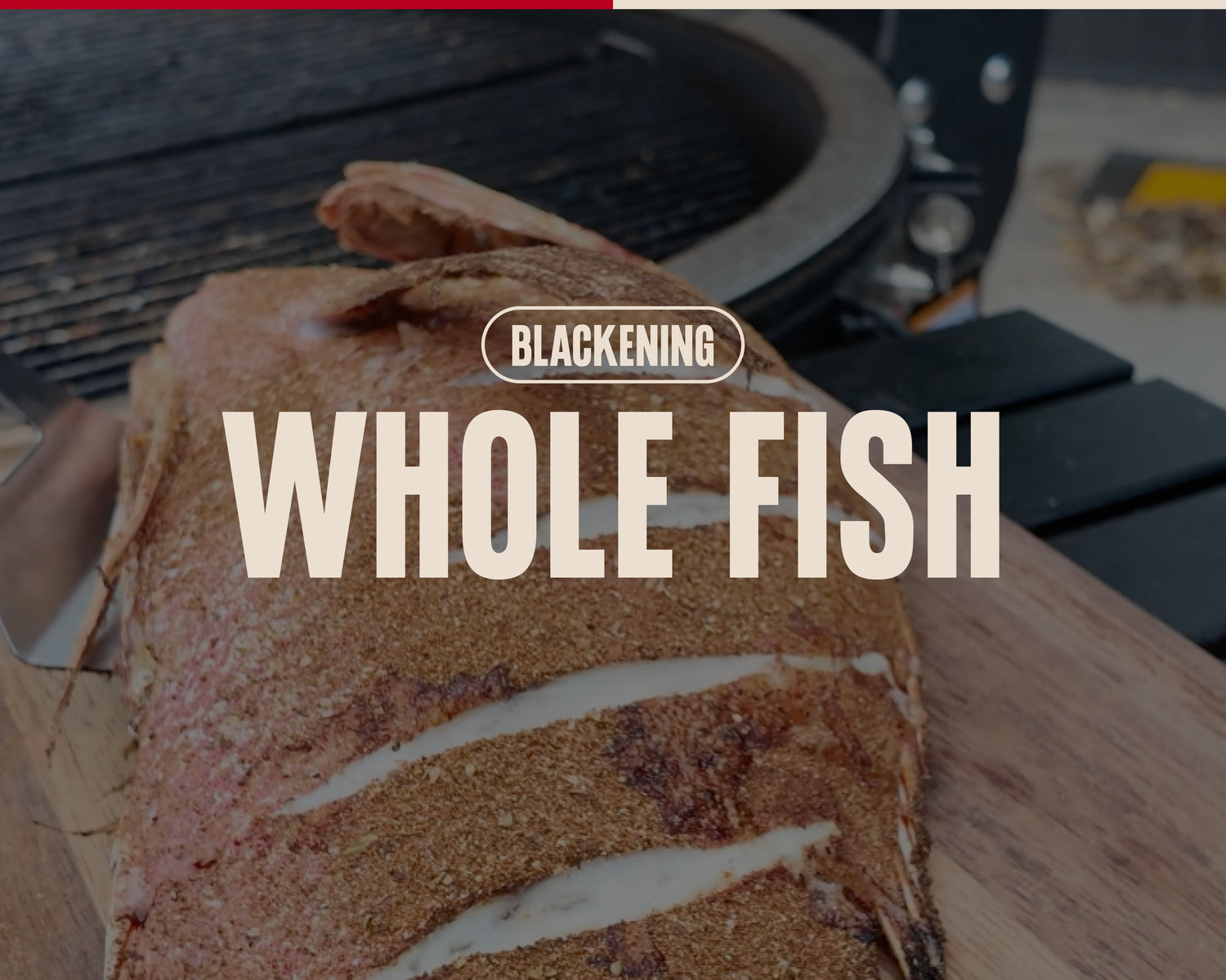Blackening Whole Fish