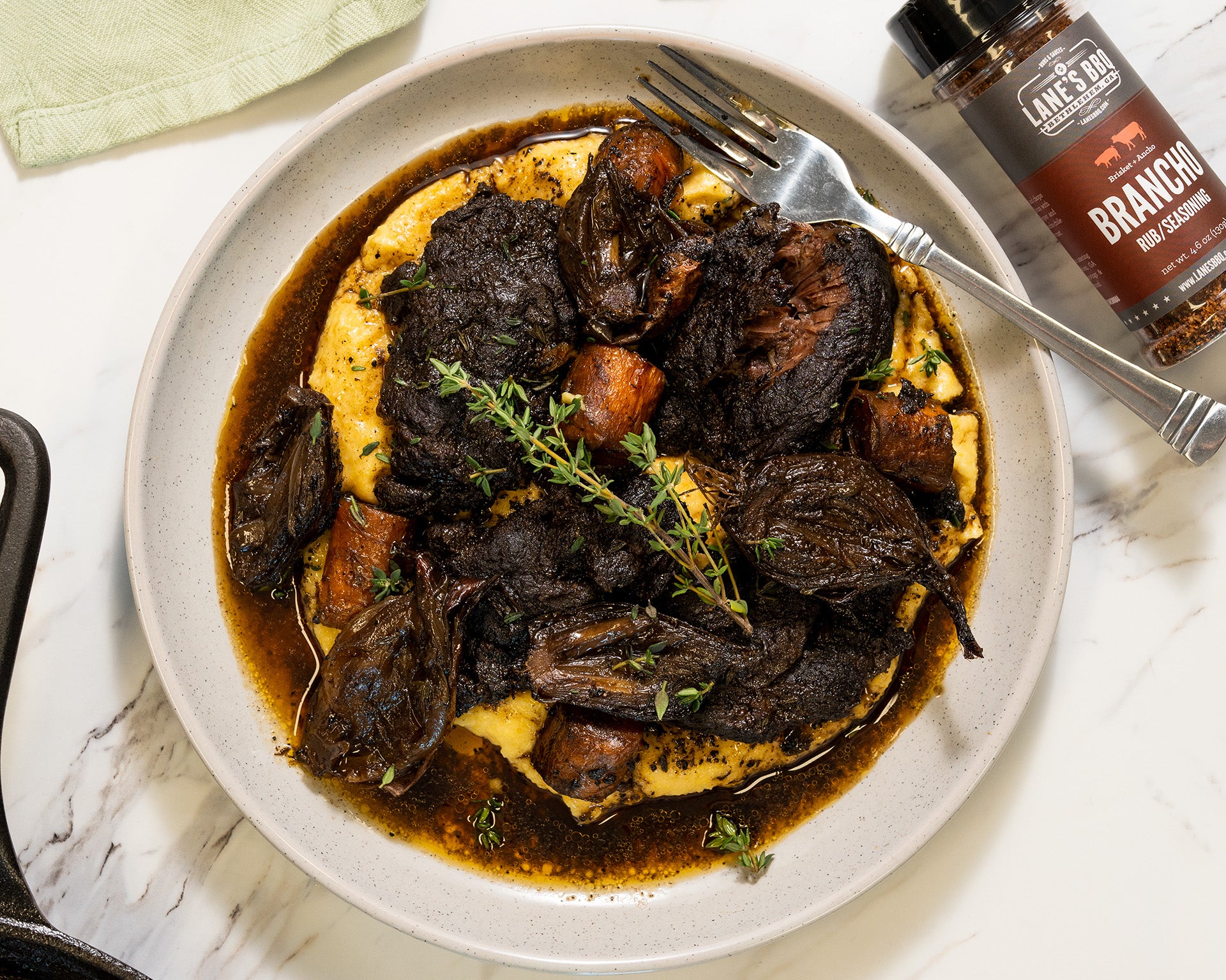 Brancho Beef Cheeks & Parmesan Polenta