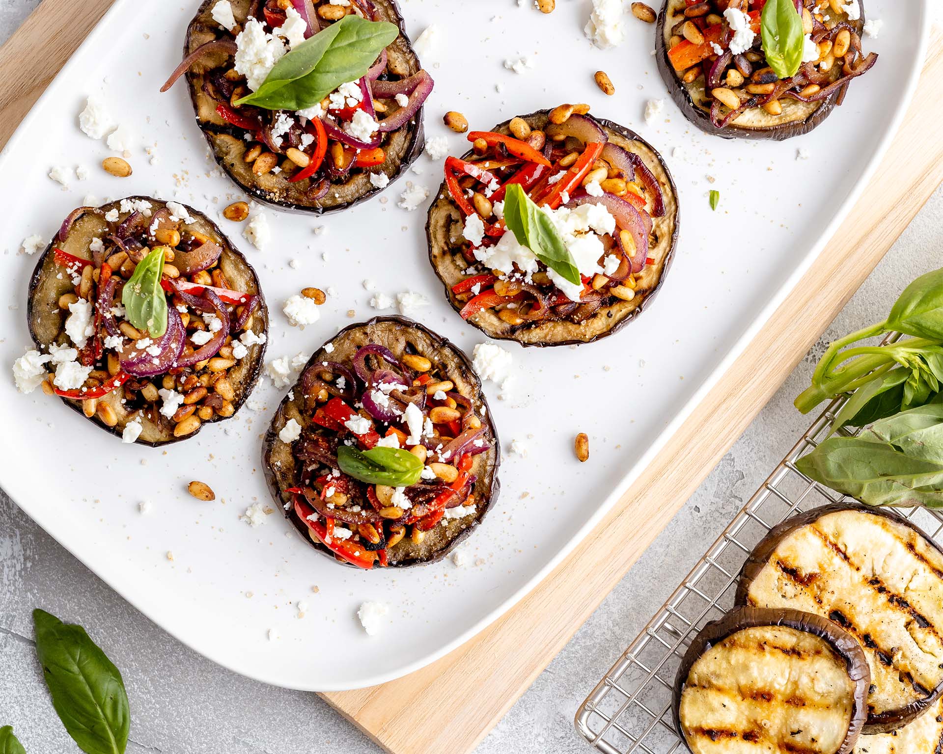 Char-Grilled Eggplant