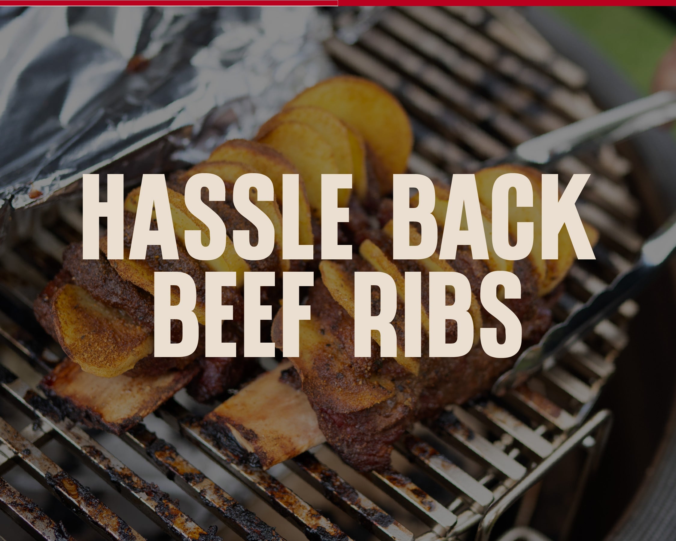 Cowboy Butter Hasselback Beef Short Ribs with Crispy Potatoes