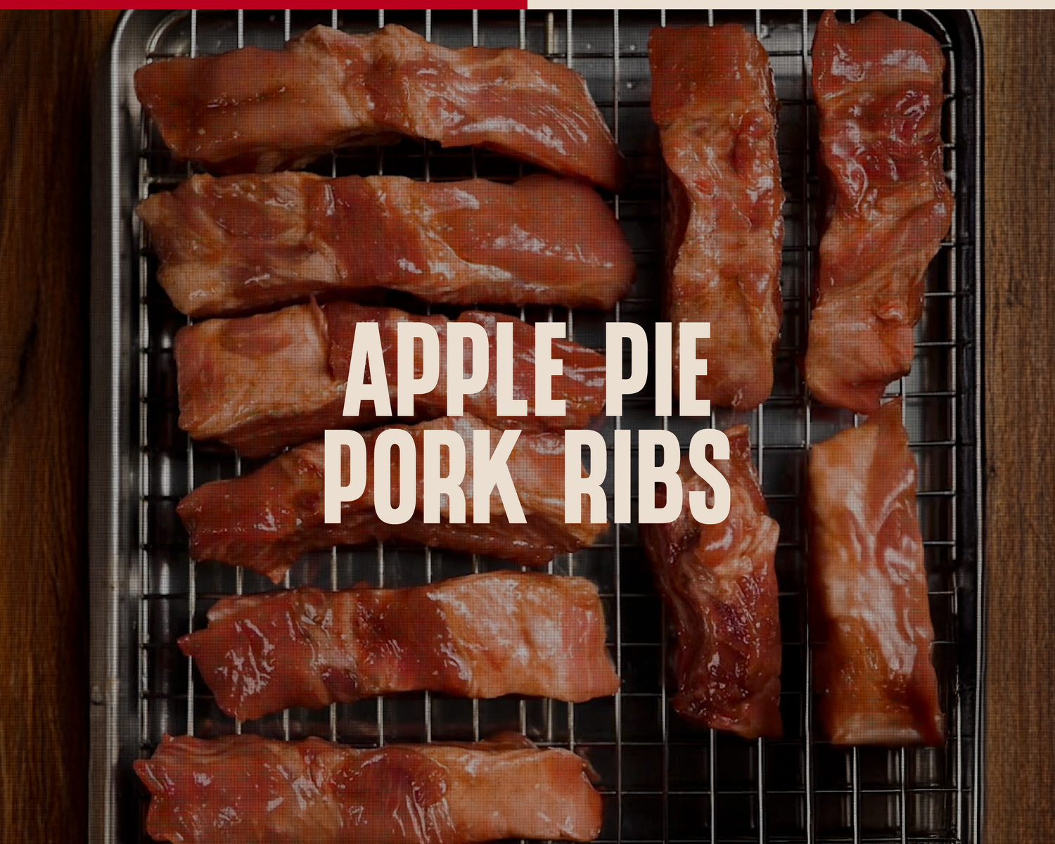 APPLE PIE PORK RIBS