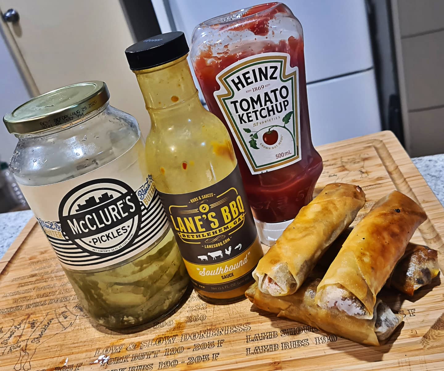 SMASH BURGER SPRING ROLLS