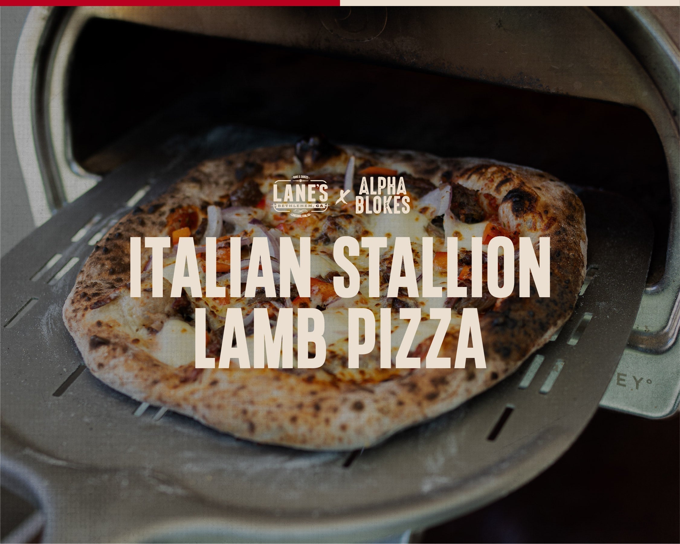 Italian Stallion Lamb Pizza