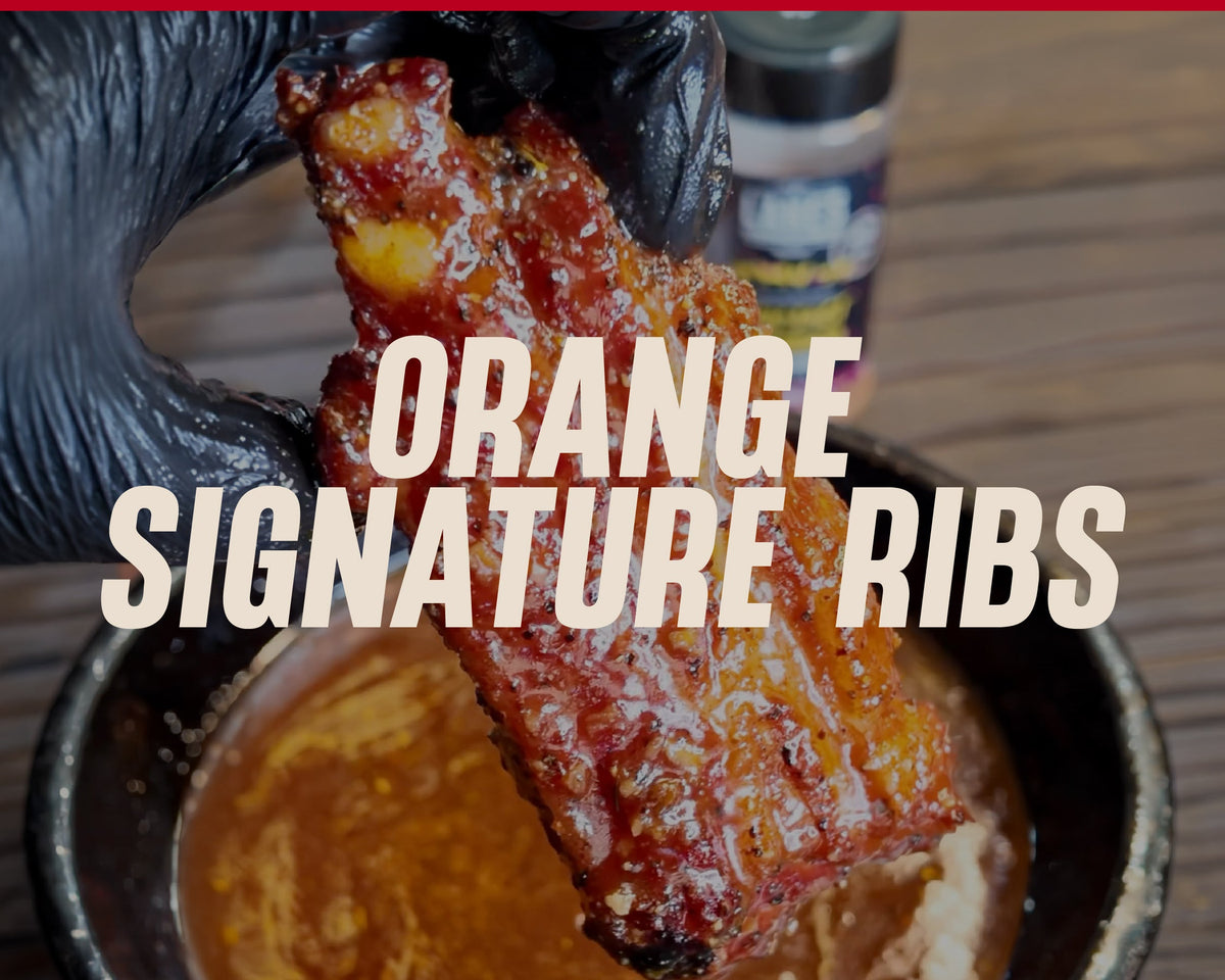 Orange Tangy BBQ Ribs