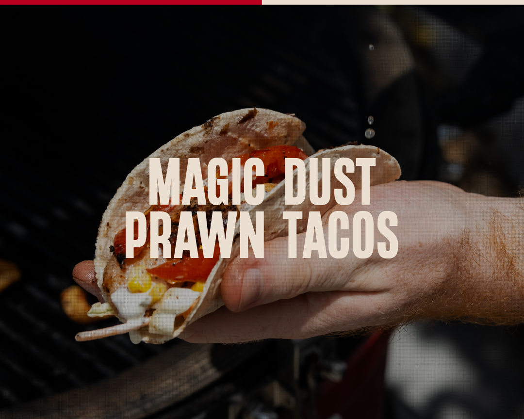 MAGIC DUST PRAWN TACOS