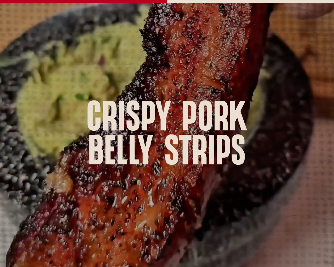 Crispy Pork Belly Strips