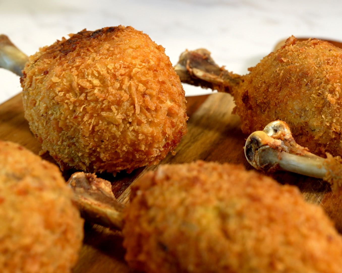 Spicy Crunchy Chicken Croquettes
