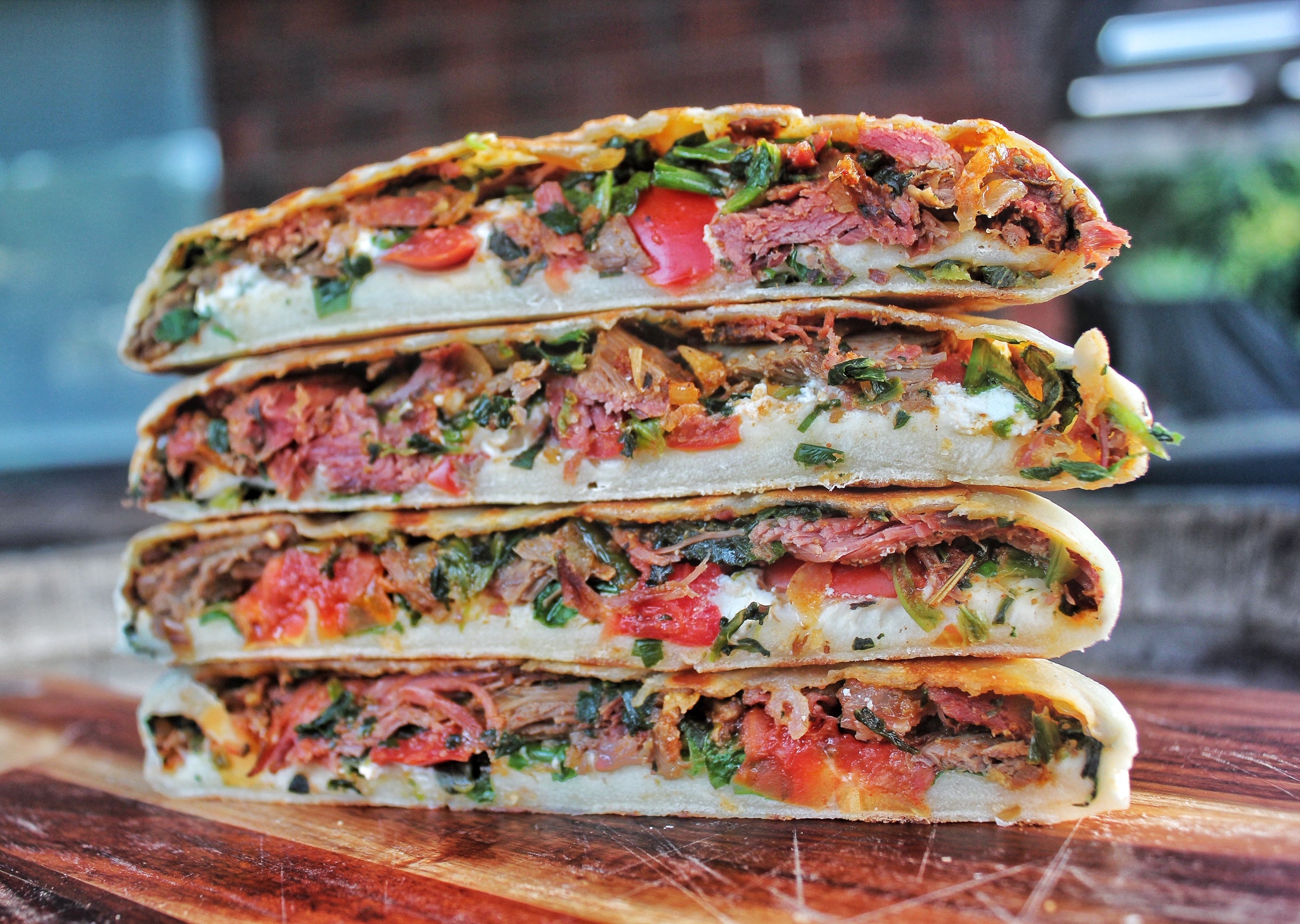 SMOKED LAMB & SPINACH GOZLEME