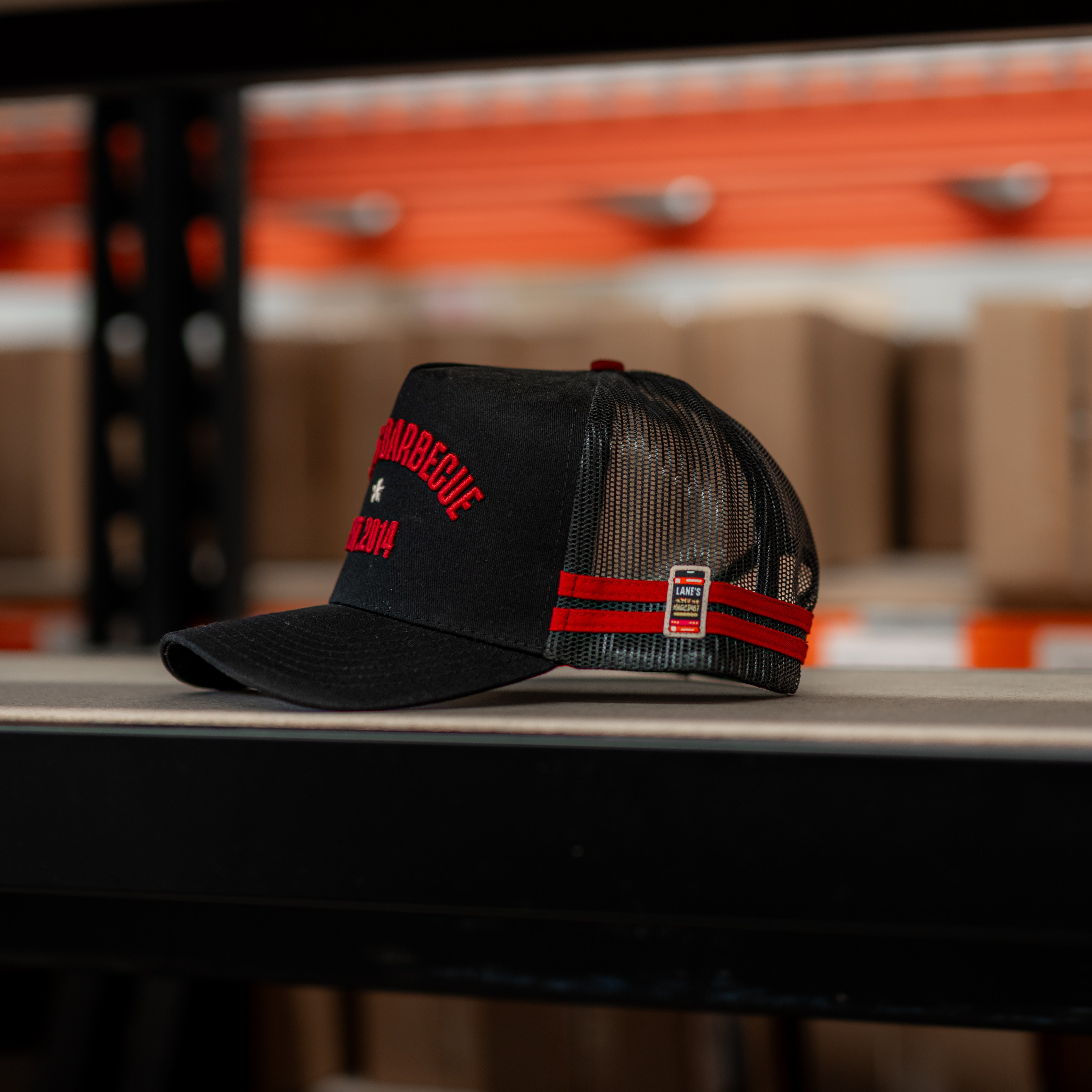 Lane's Trucker Hat - Black