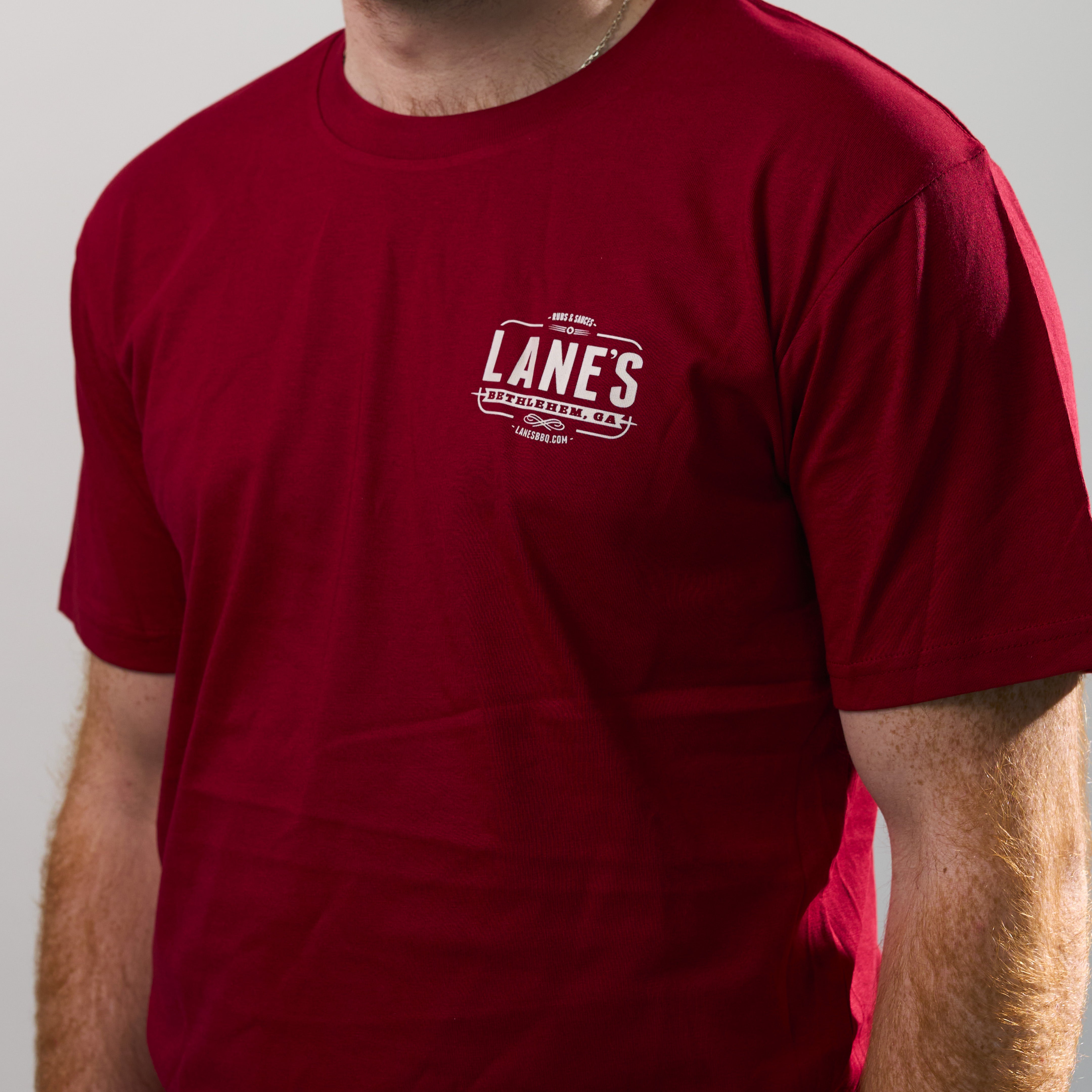 Signature Lane's T Shirt - Cardinal