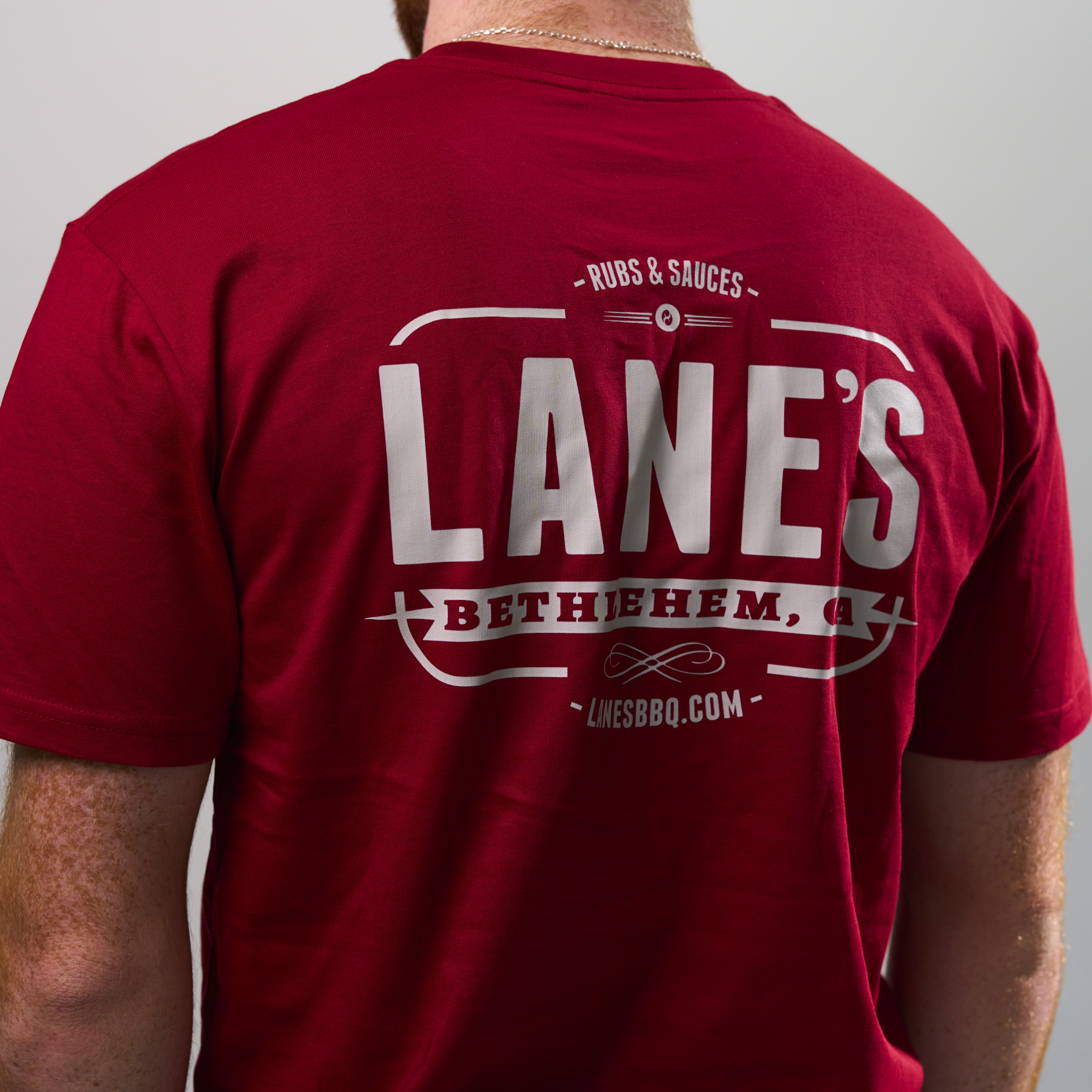 Signature Lane's T Shirt - Cardinal