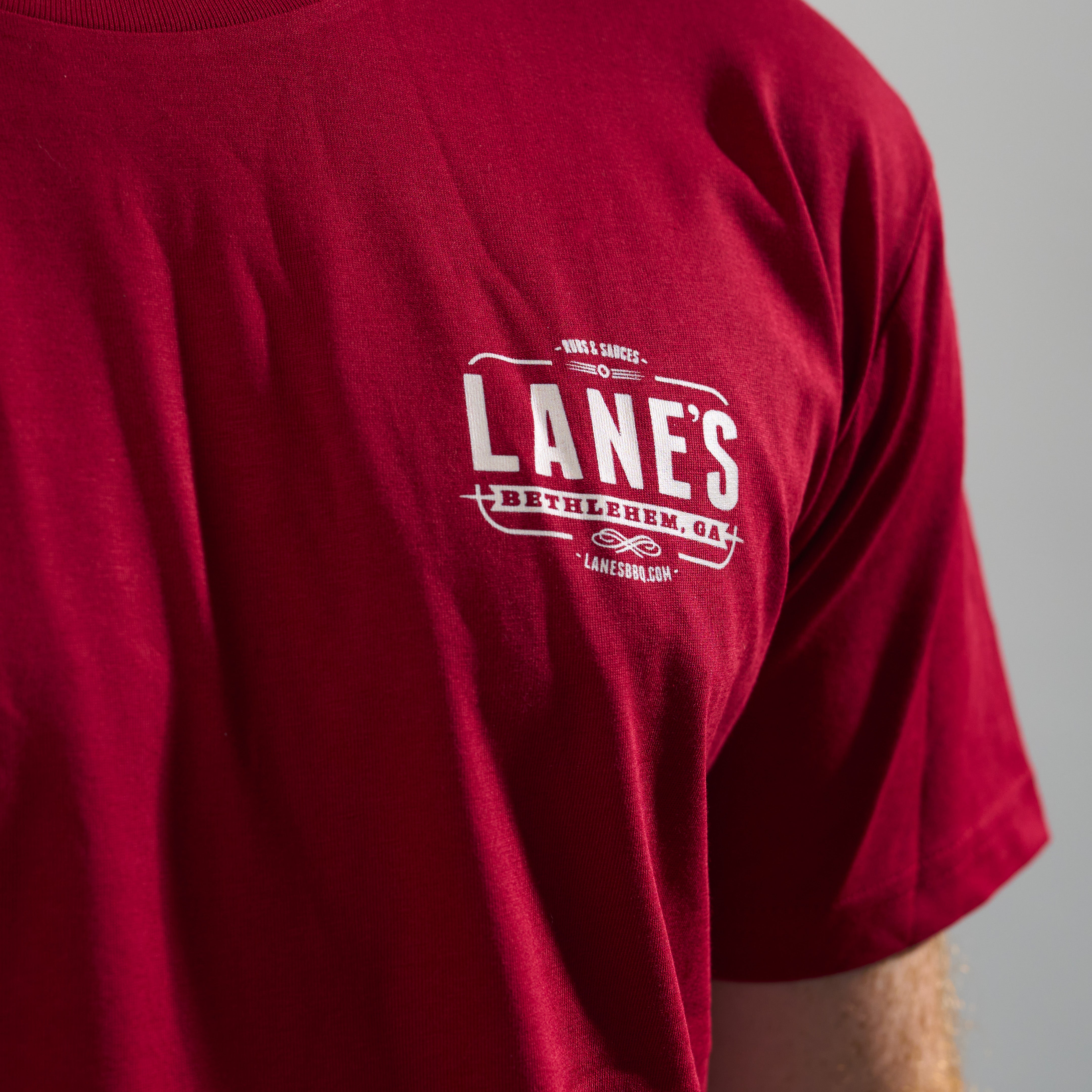 Signature Lane's T Shirt - Cardinal